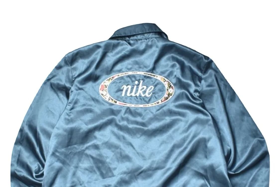 나이키 새틴 크롭 코치 자켓  상품이미지5
