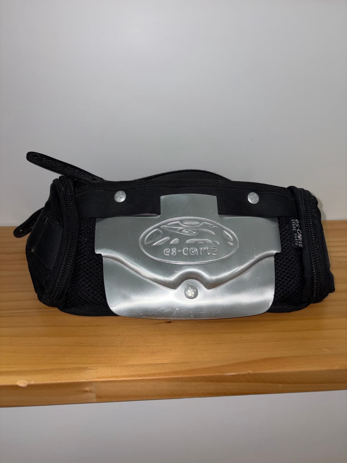 escarte 실버 블랙 힙색 상품이미지1