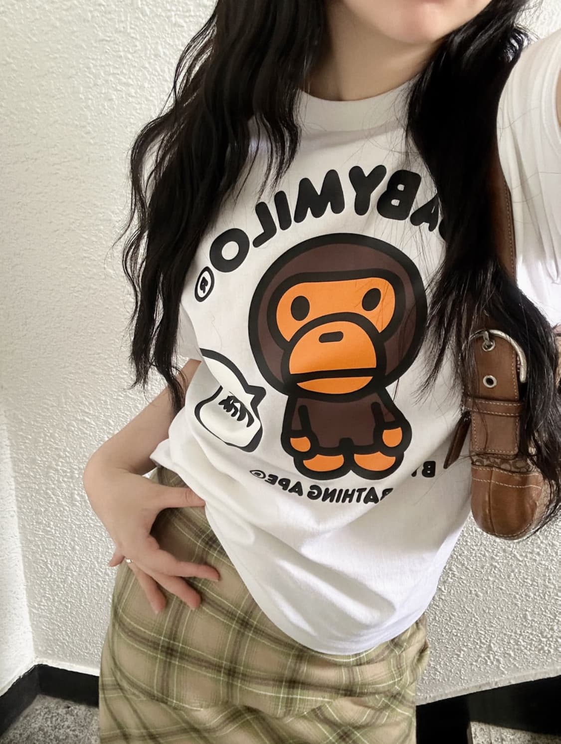 베이프 빅 마일로 오사카 한정판 반팔 티셔츠 상품이미지8