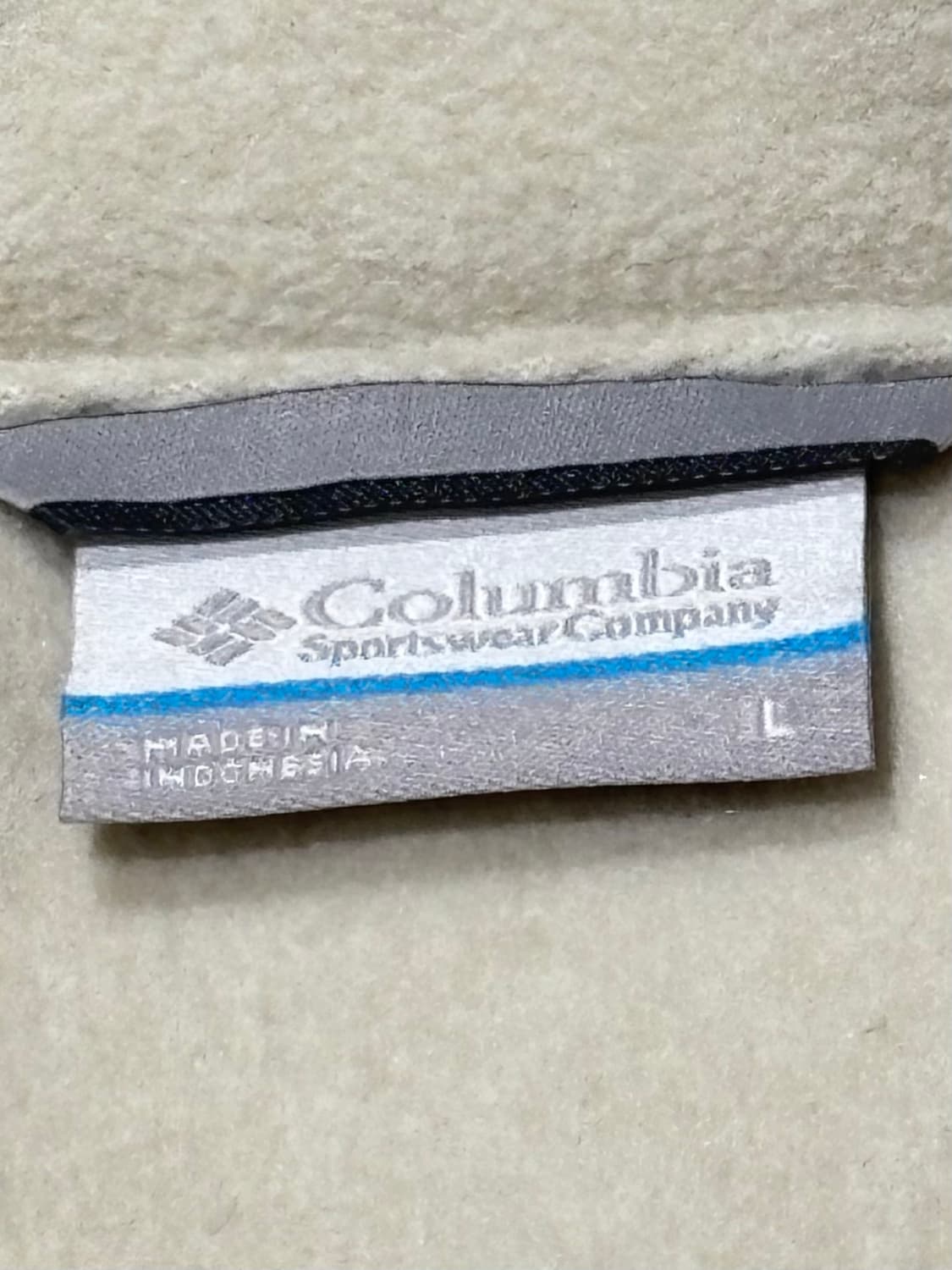 콜롬비아 크림 후리스 집업 상품이미지7