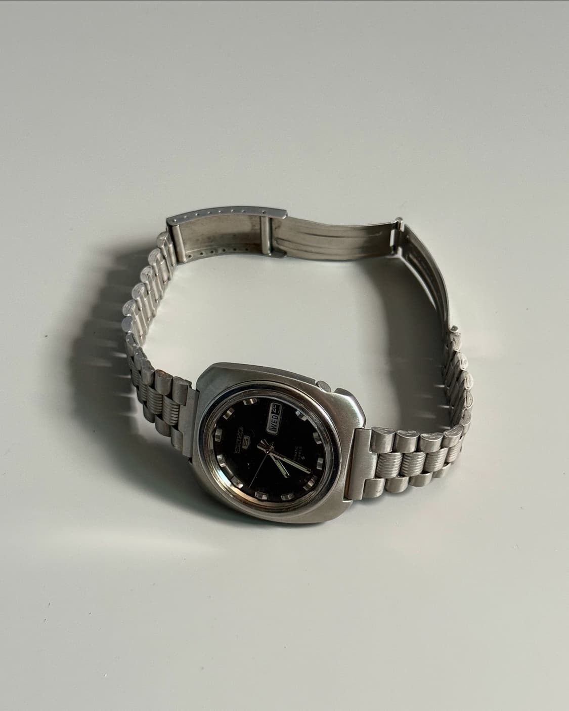 vintage SEIKO 5 Automatic metal watch 상품이미지3
