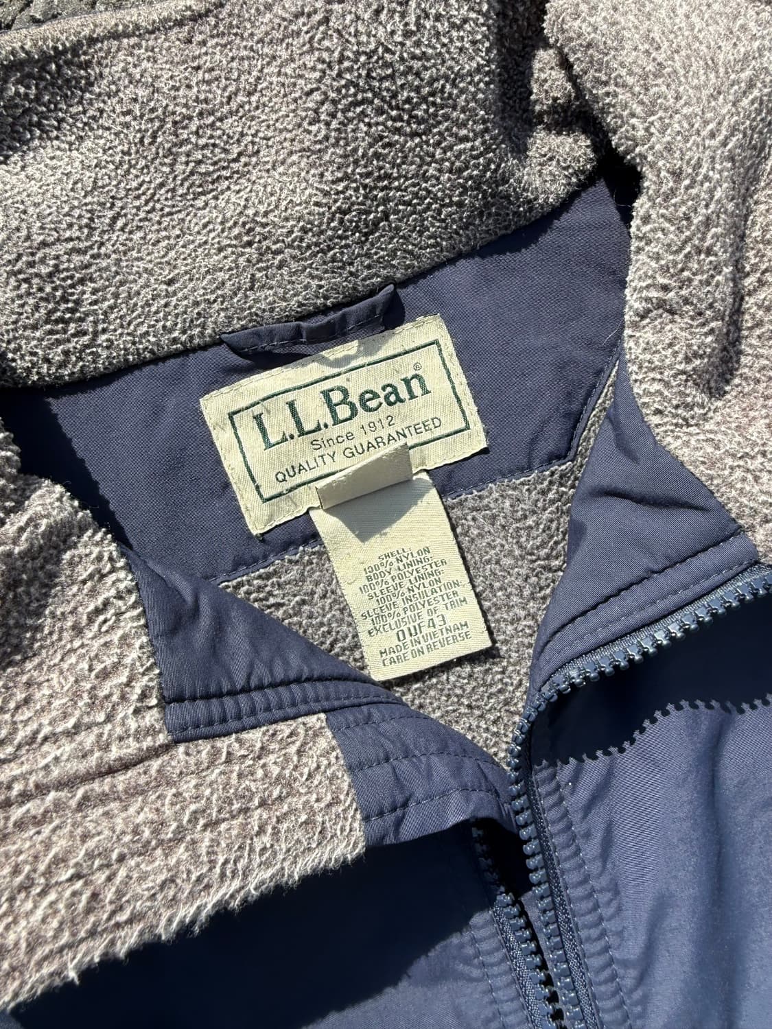 L.L.Bean 엘엘빈 신슐레이터 나일론 웜업 자켓 상품이미지6