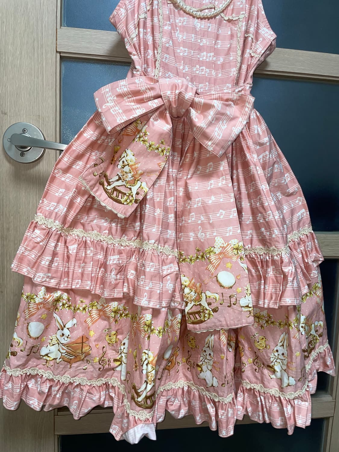 바디라인 음표토끼 로리타 점스카 jsk 상품이미지2