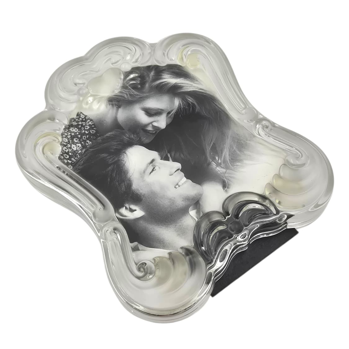 80s 미국 미카사 크리스탈 하트 엔틱 액자 상품이미지4