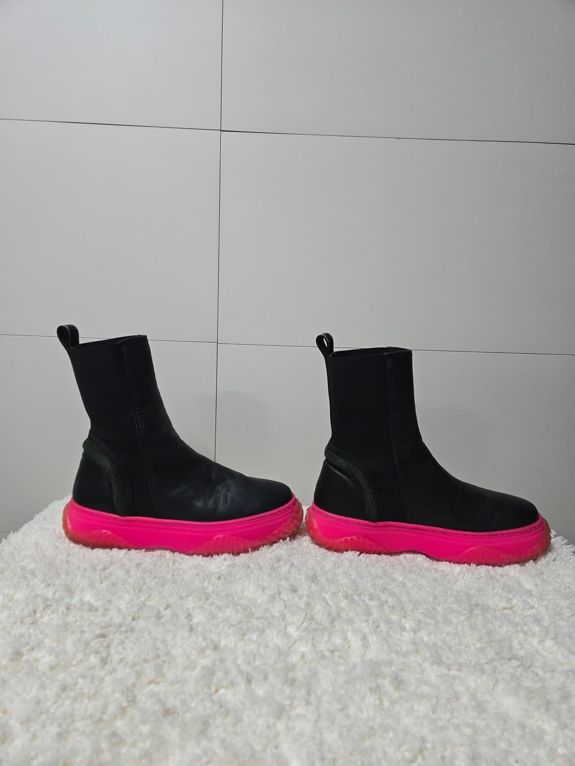 N°21 첼시 레더 부츠 상품이미지3