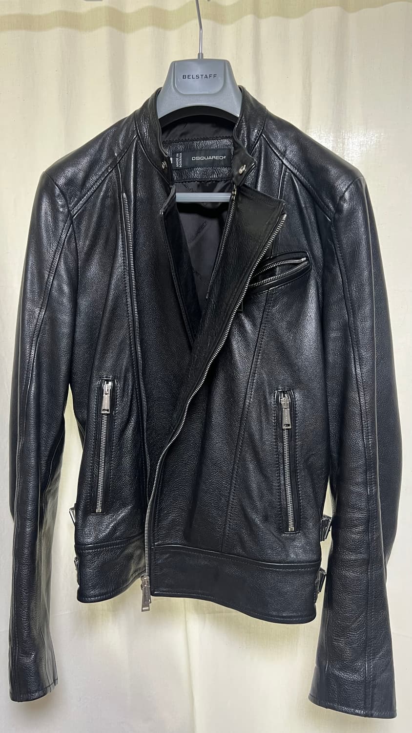 디스퀘어드 레더 자켓 상품이미지3