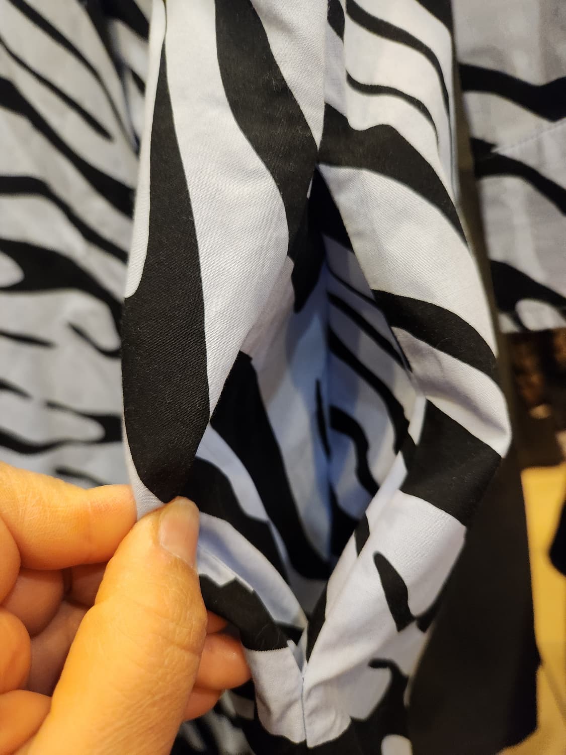 자라 지브라 셔츠 드레스 상품이미지6