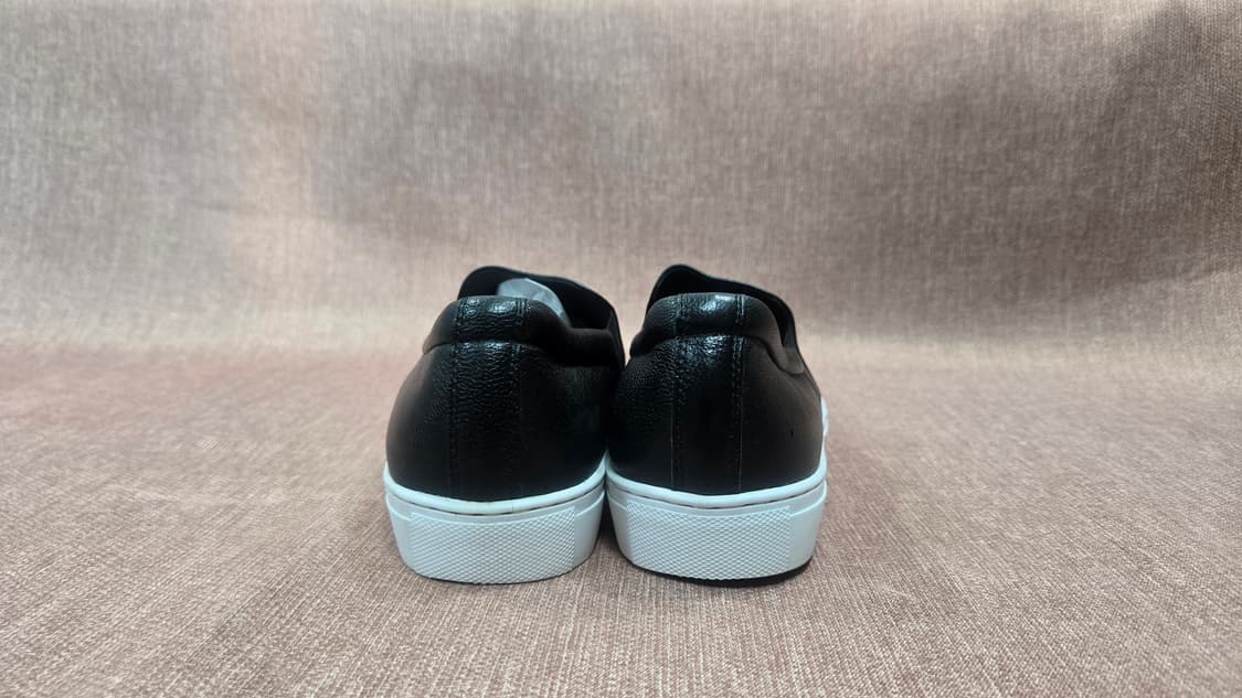 MCM 240mm- 블랙 가죽 슬립온 스니커즈 상품이미지5