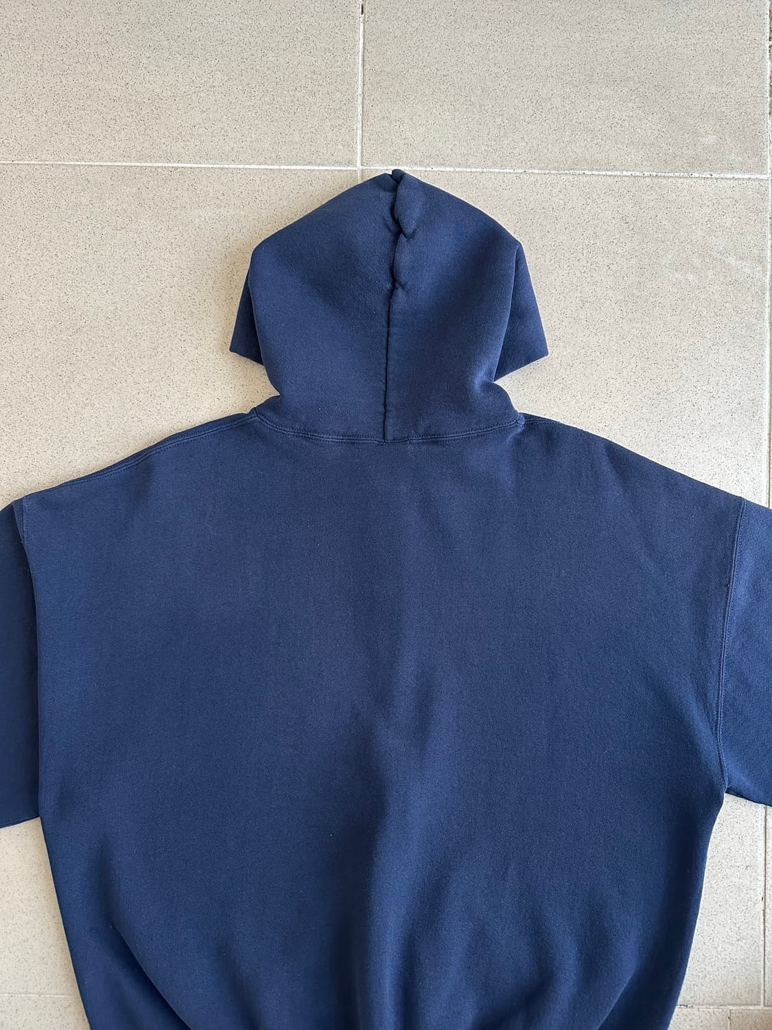 90s 빈티지 러셀 후드집업 네이비 XL 상품이미지4