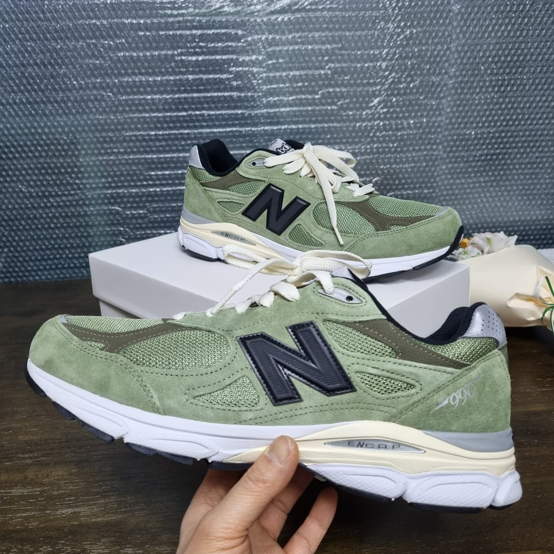 뉴발란스 990v3 올리브 자운드 [290] 상품이미지1