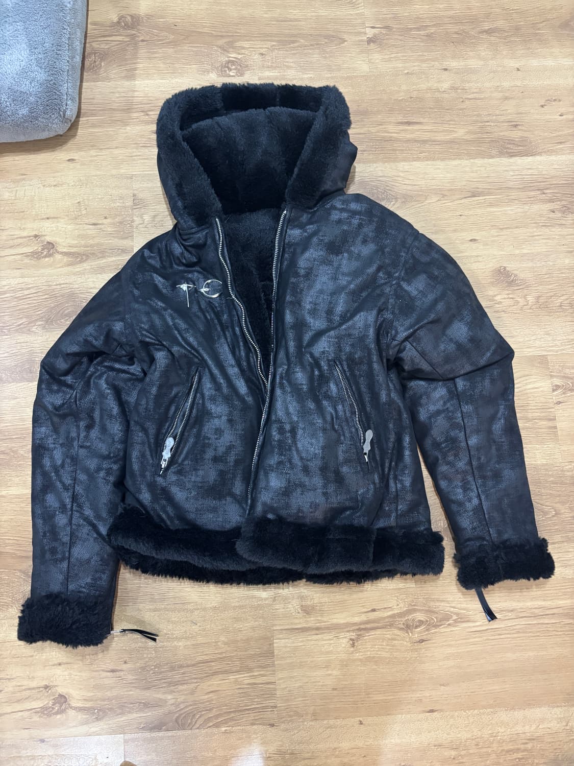 떠그 클럽 / 리버서블 무스탕 / 3 ( L xl ) 상품이미지4