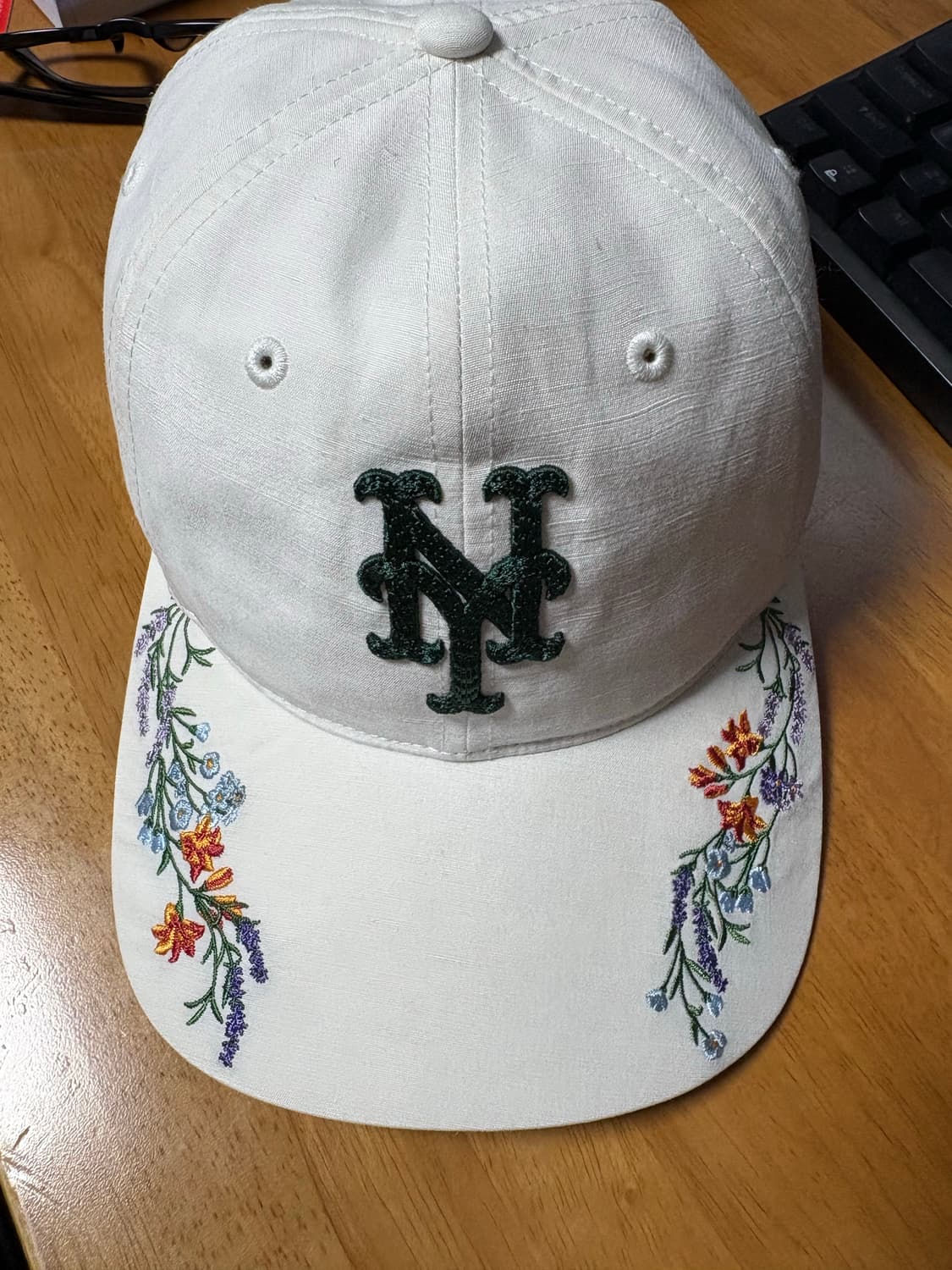 Kith47 뉴욕메츠 린넨쿠프로 볼캡 L사이즈 상품이미지1