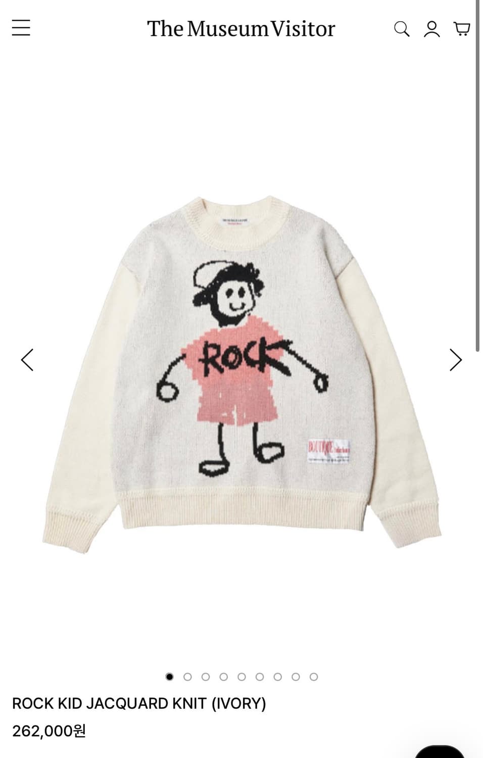 The Museum Visitor Knit 상품이미지1