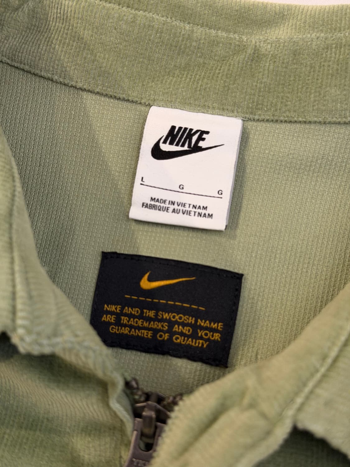 나이키 라이프 해링턴 코듀로이 스윙탑 자켓 오일그린 상품이미지4