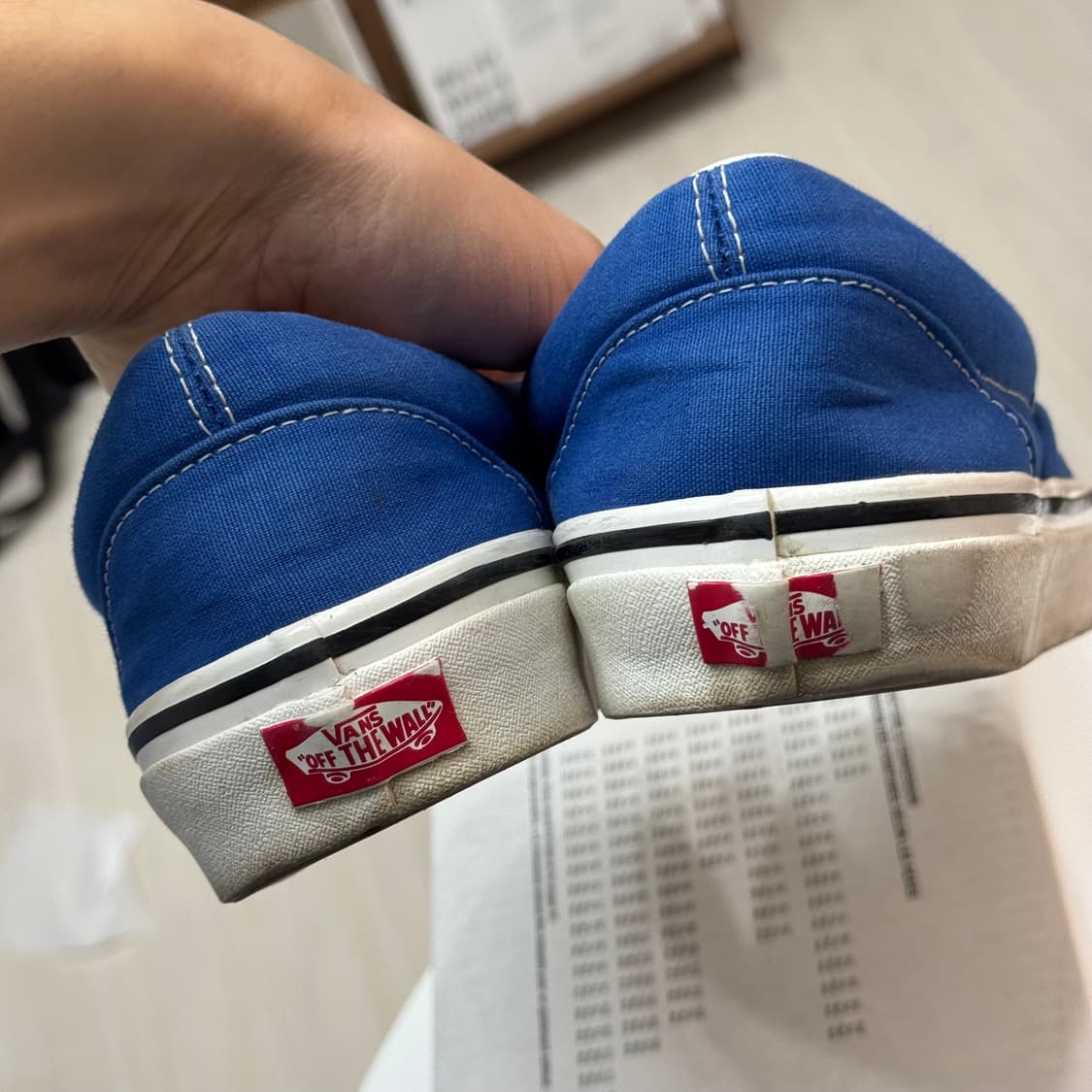 280) 반스 애너하임 슬립온 블루 상품이미지4