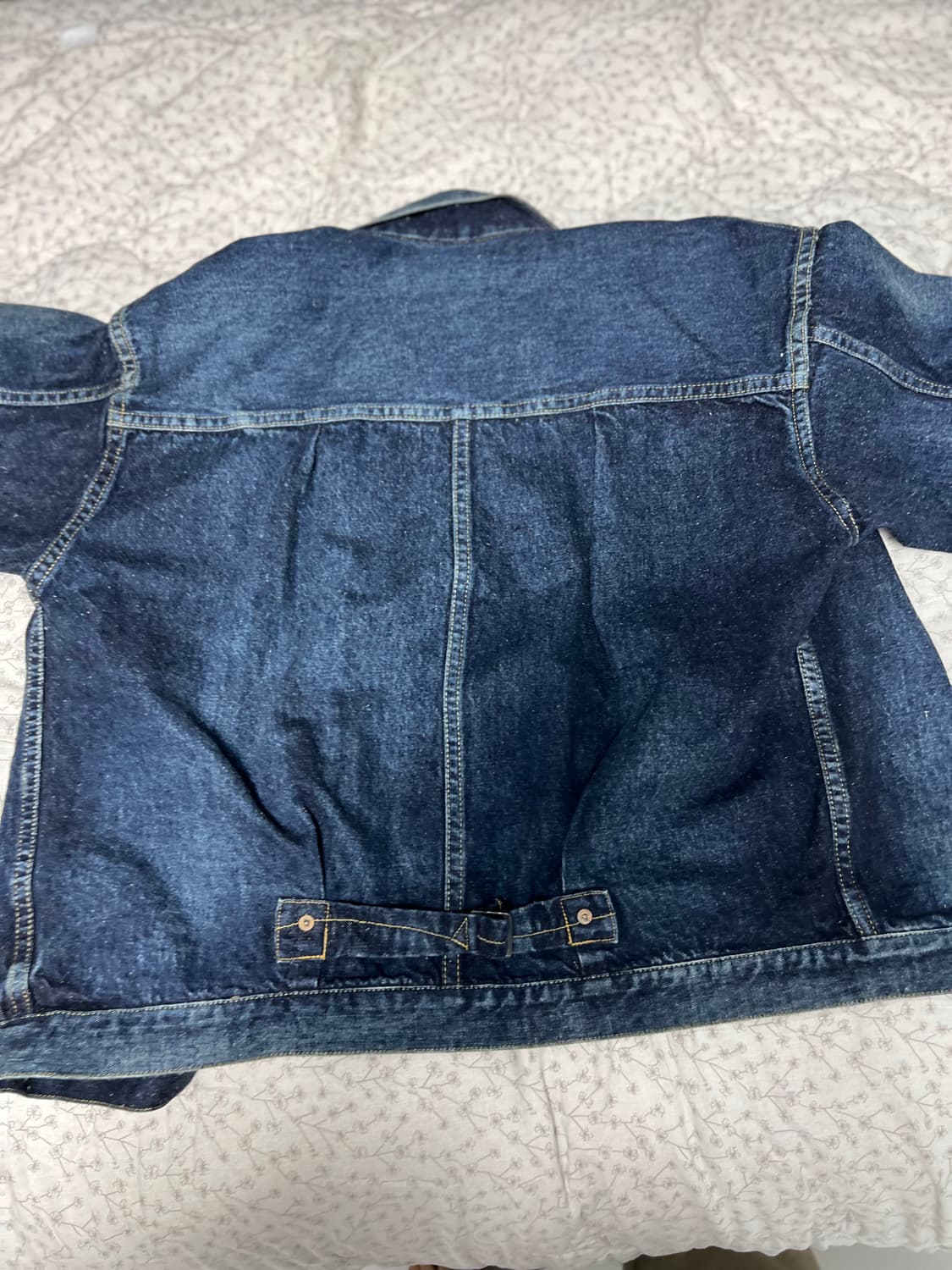 뉴매뉴얼 대전판 데님자켓 상품이미지2