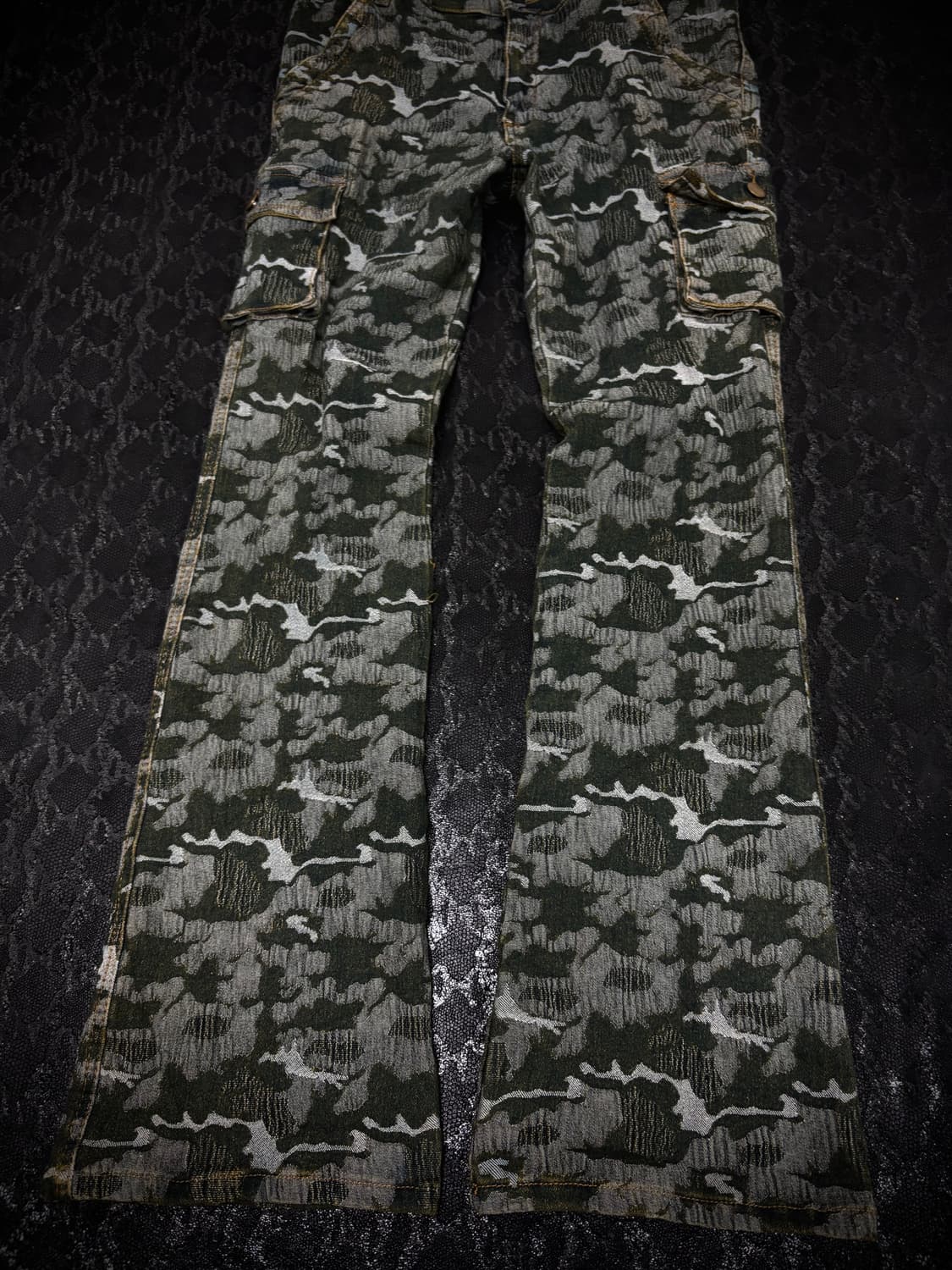 “Vintage” 00’s Camo Cargo Pocket Boots C 상품이미지3