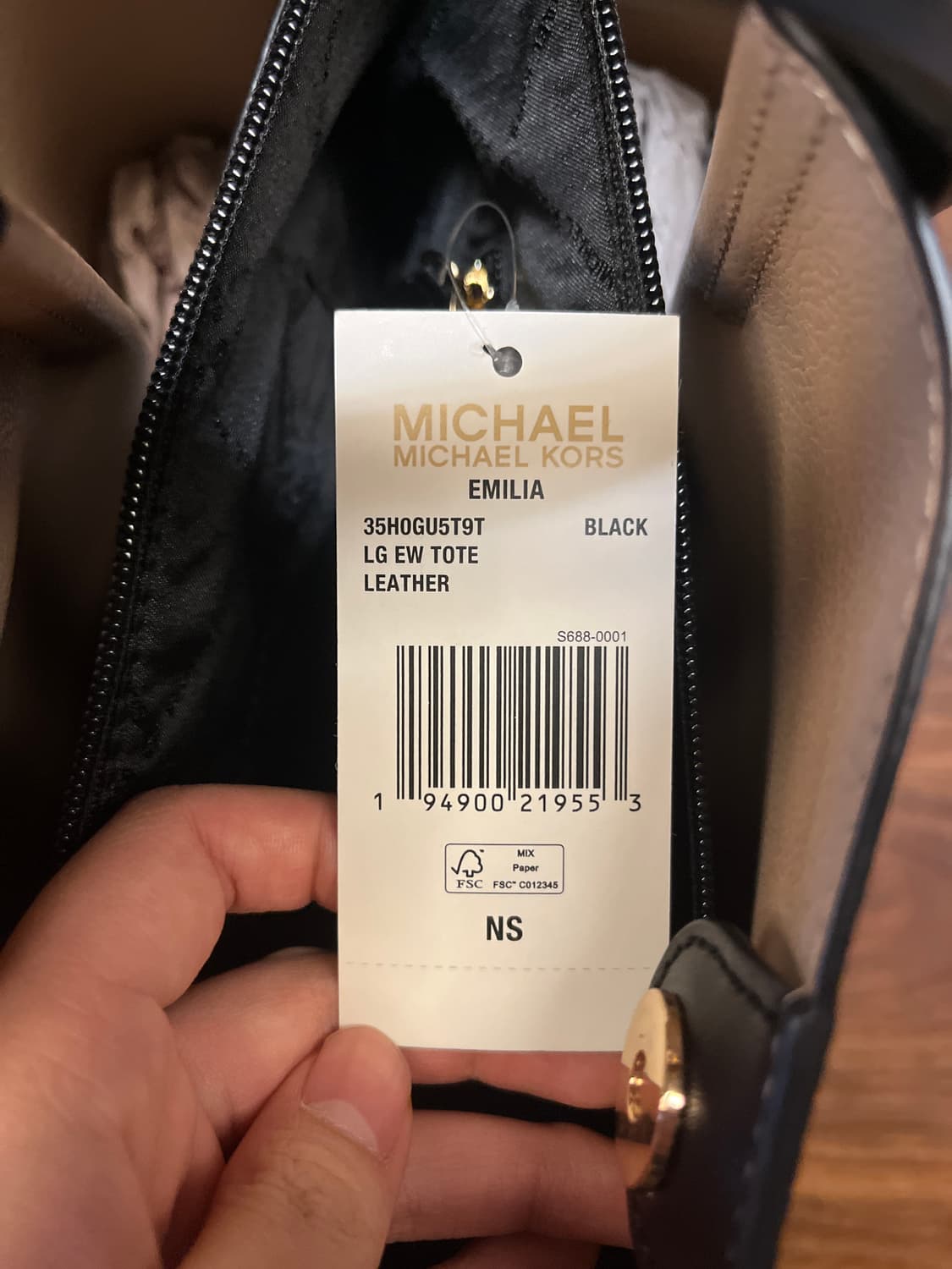 Michael Kors 마이클코어스 에밀리아 라지 레더 토트백 상품이미지3