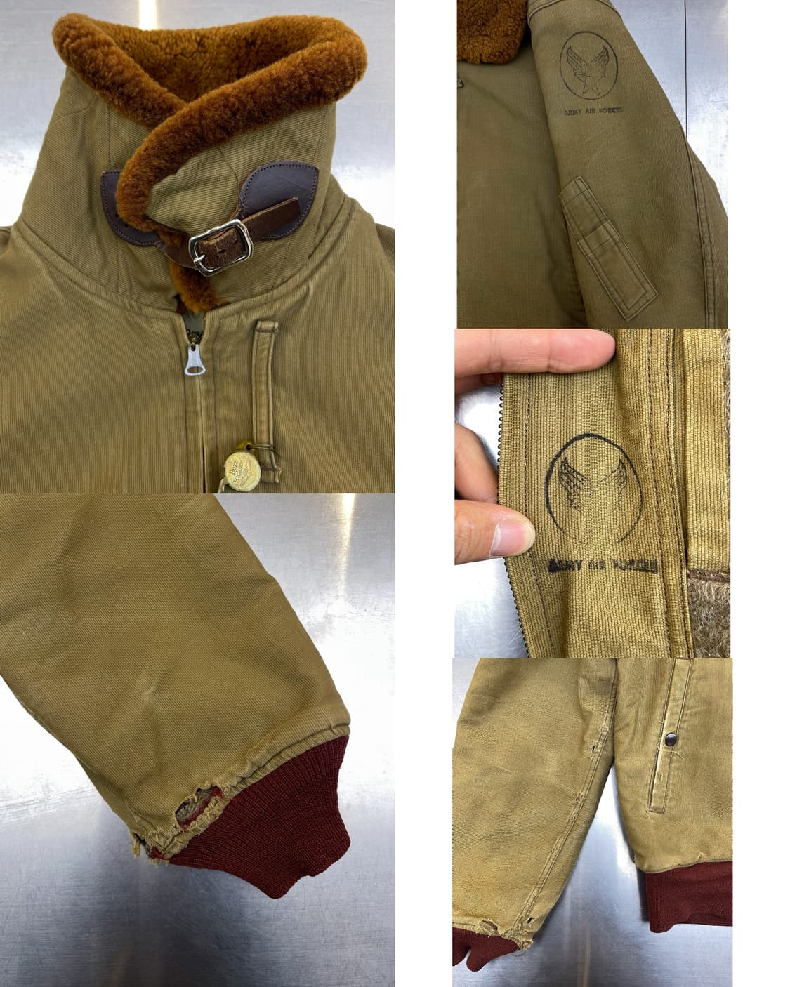 버즈릭슨 X 콜비넥스 500 리미티드에디션 타입 B-15 자켓 상품이미지5