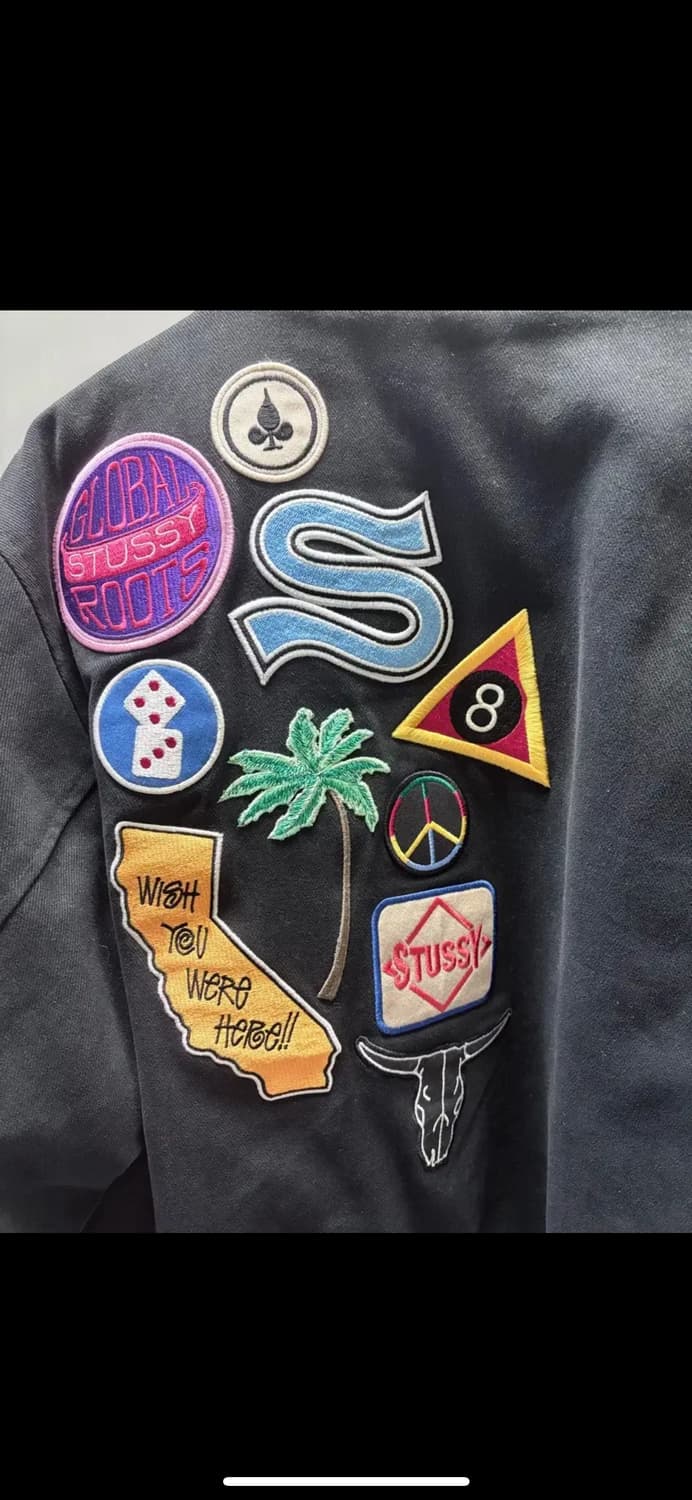 스투시 수베니어 바시티 스타디움 자켓 판매합니다 상품이미지3