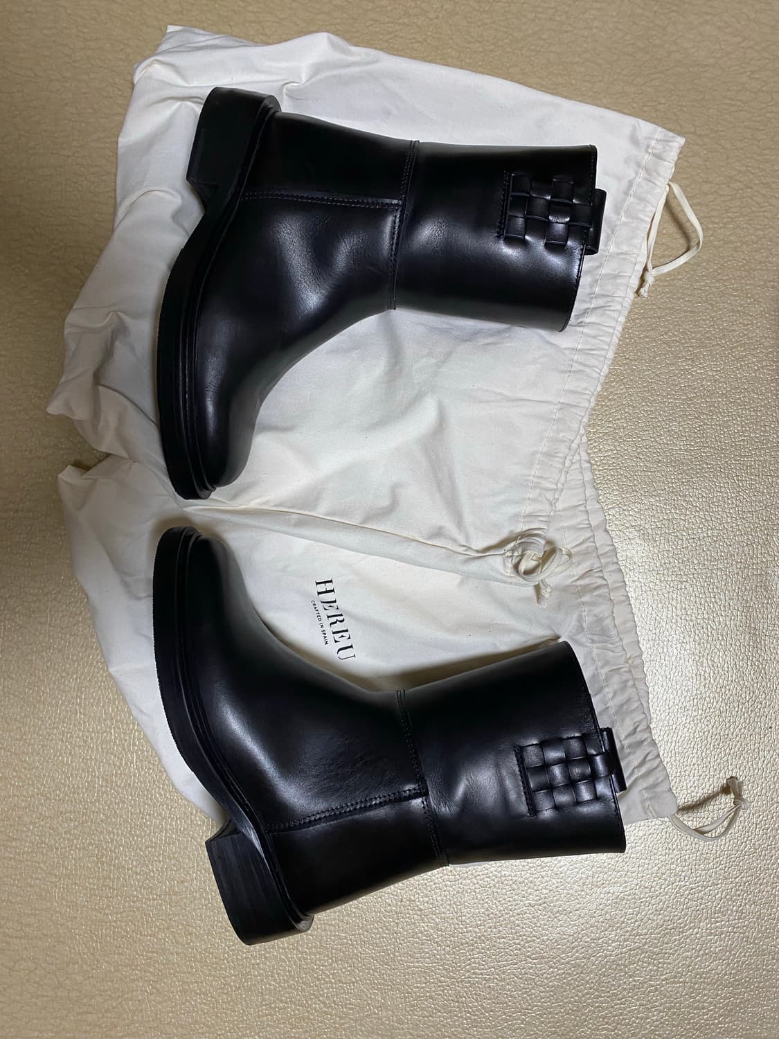 HEREU 헤레우 부츠 - 아넬라 로우 블랙 (38) 상품이미지2