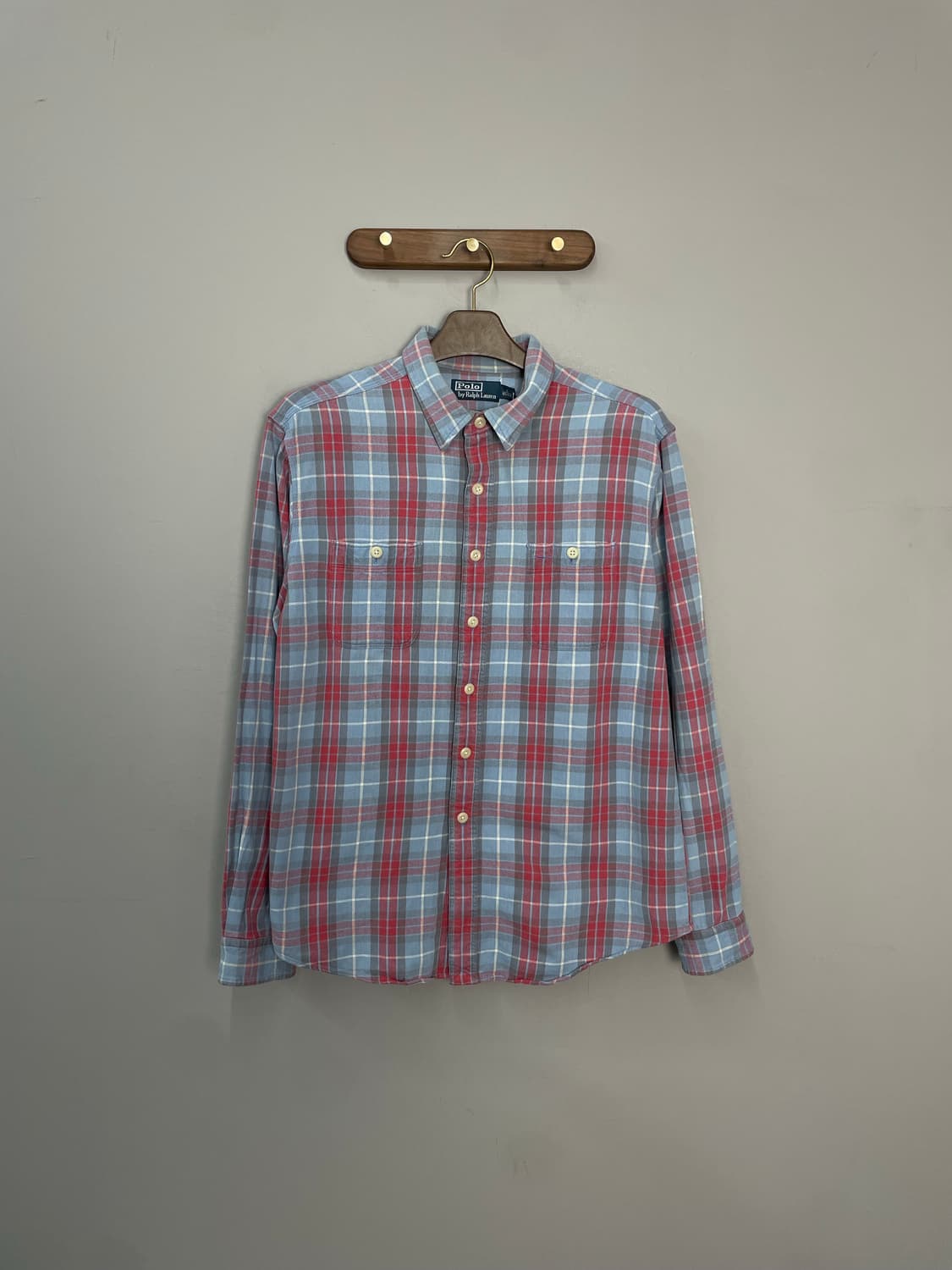 폴로 랄프로렌 체크 플란넬 셔츠 H2137 상품이미지2