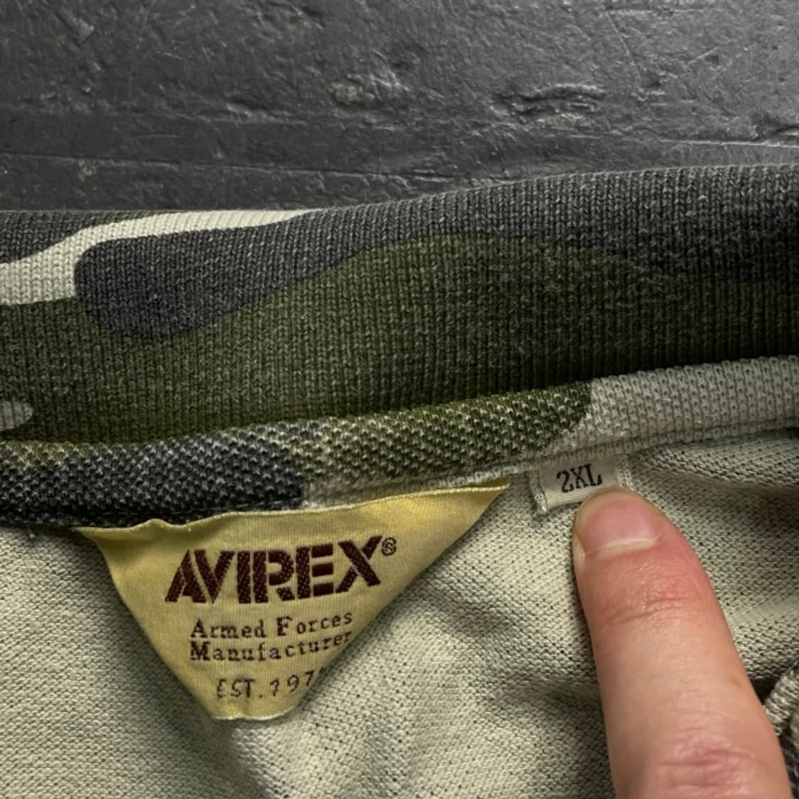 105 아비렉스 SEA WOLF 카모 카라티  상품이미지3