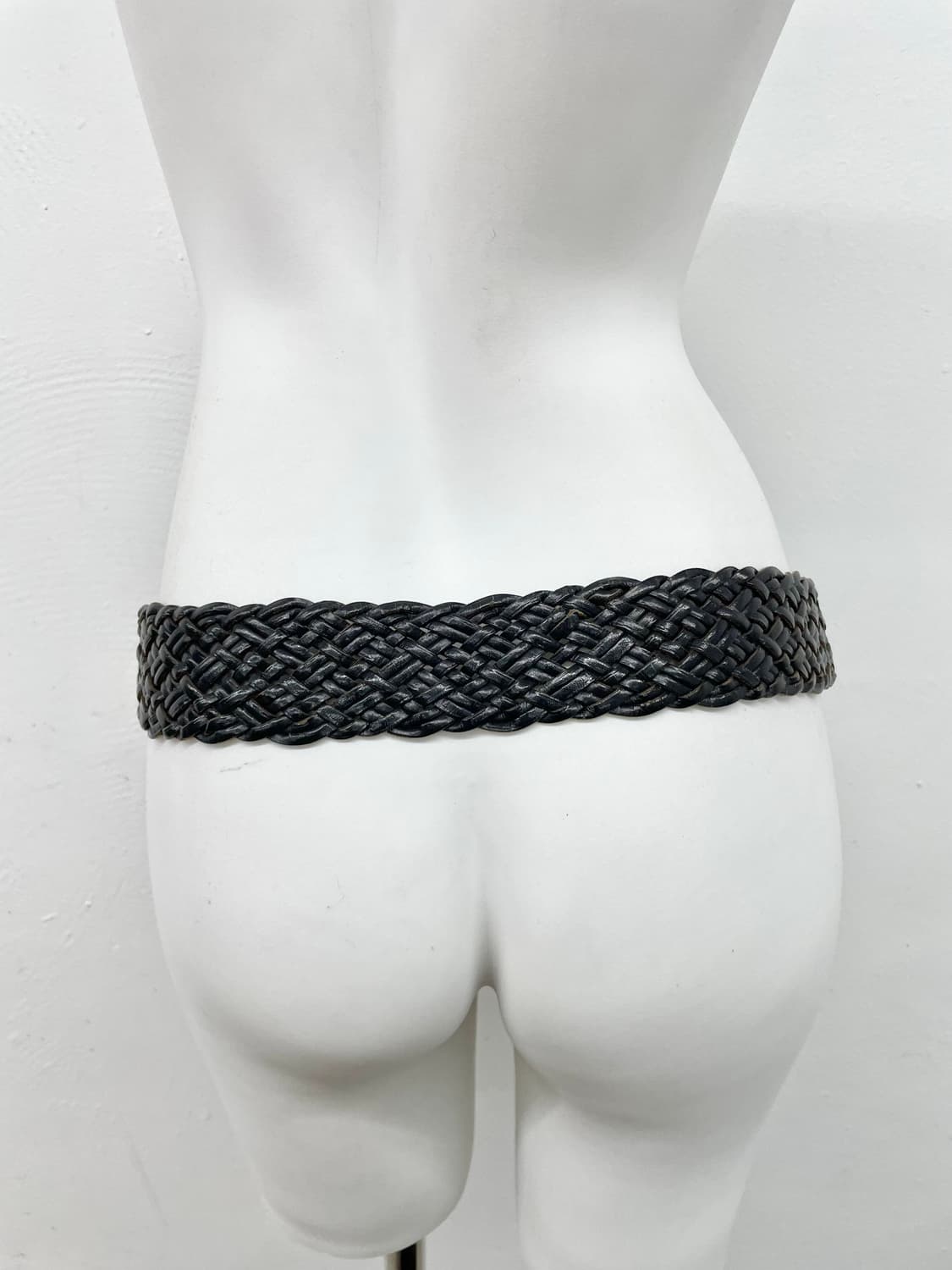 리얼레더 블랙페어리 위빙 벨트 상품이미지4