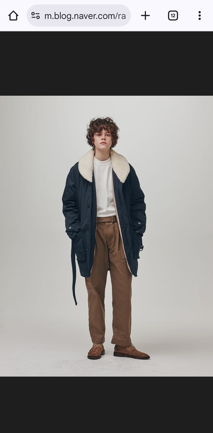 에스파이 패딩 코트 L  상품이미지3