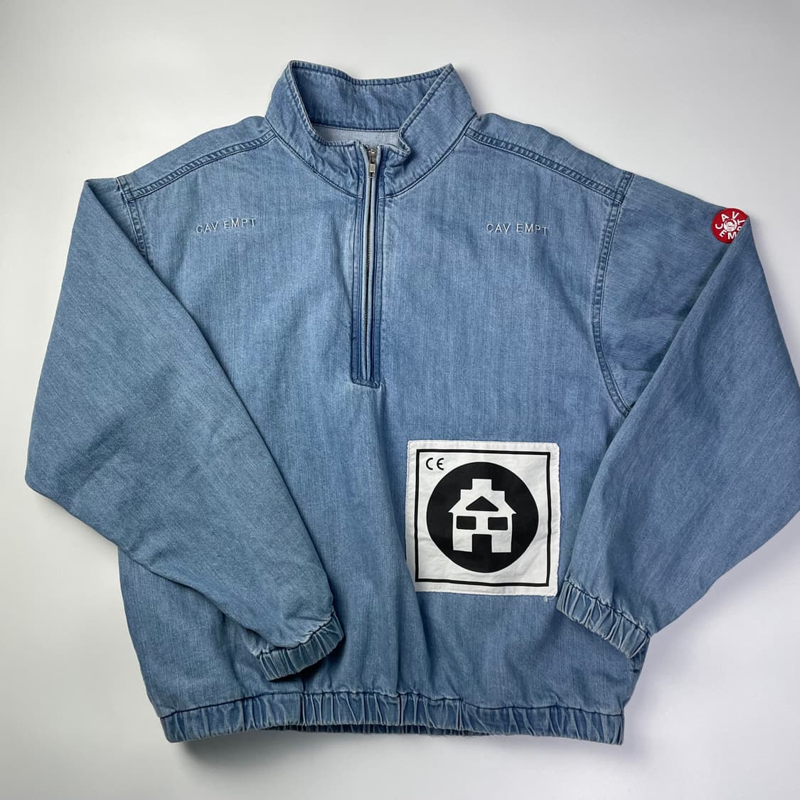 CAVEMPT DENIM 카브엠트 하프 데님 자켓 상품이미지1