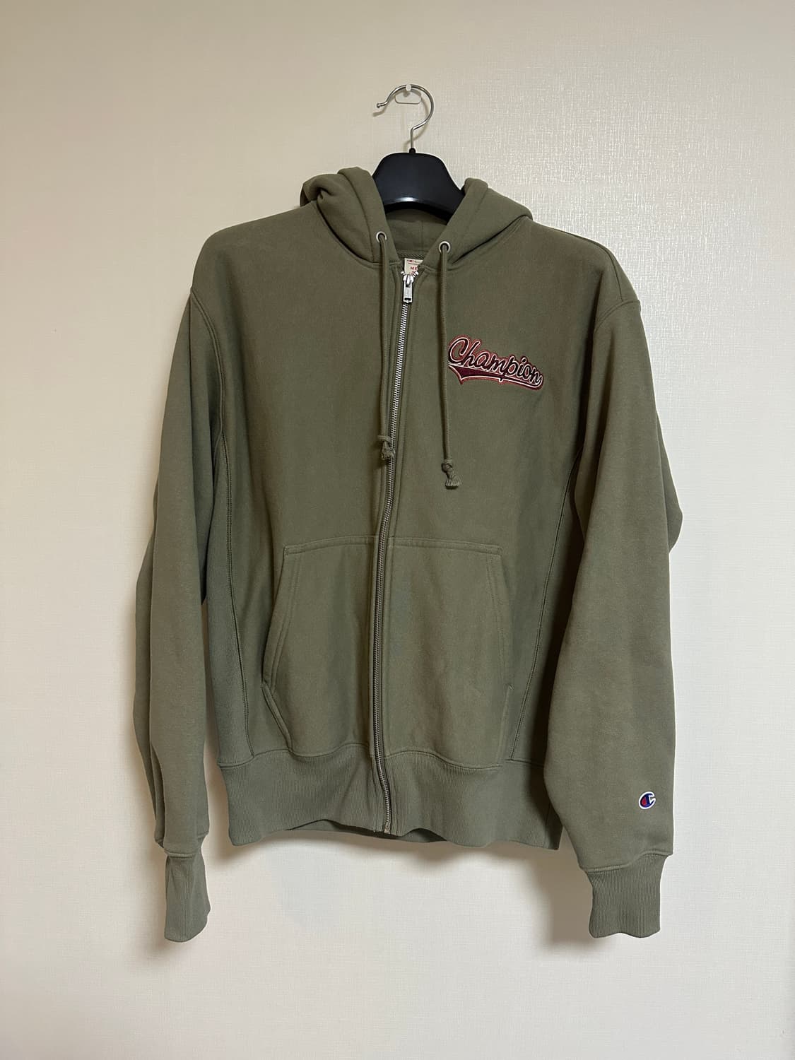 Urban Outfitters 한정판 챔피온 리버스 위브 집업 후드 M  상품이미지3