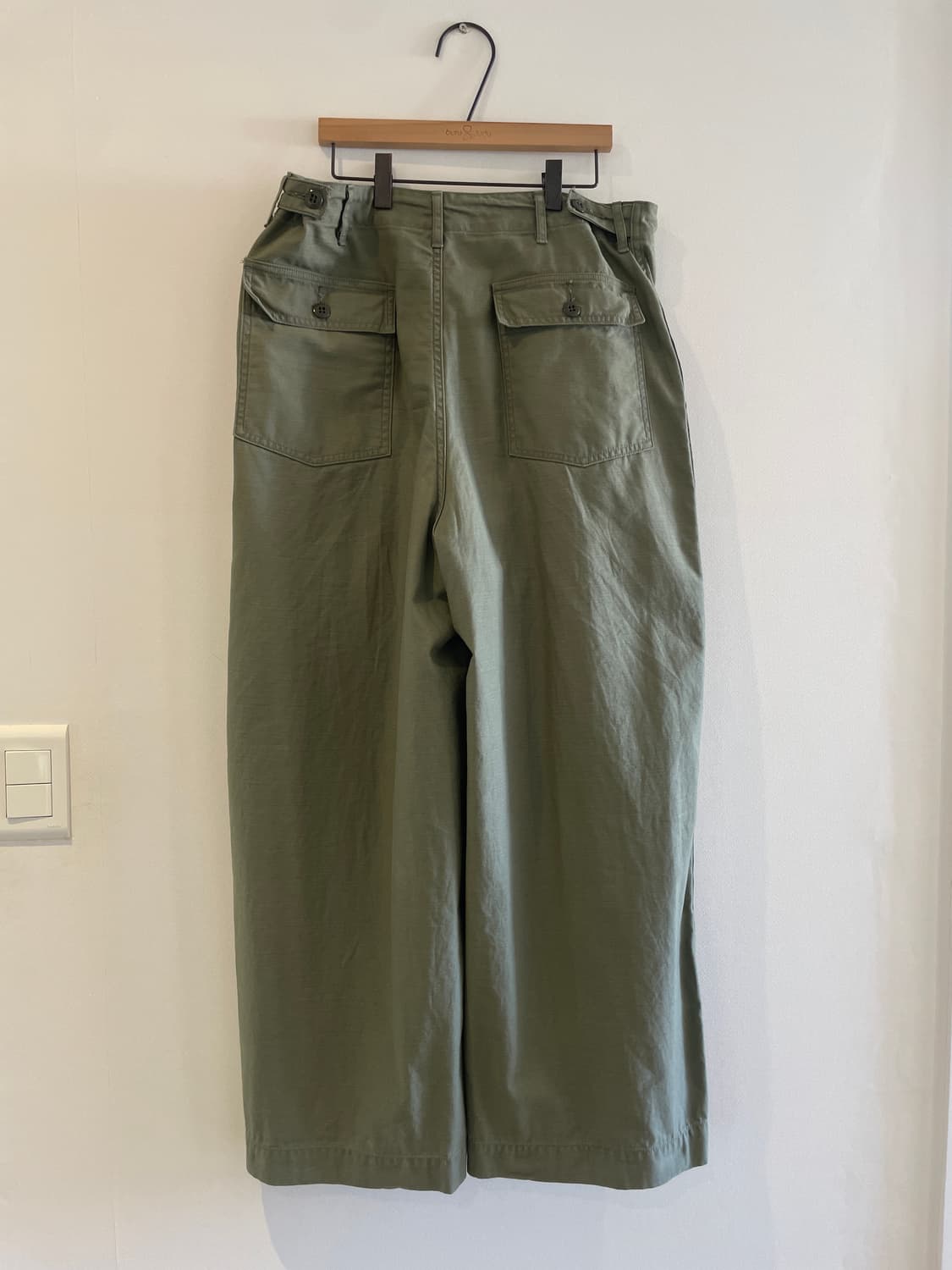 니들스 HD 퍼티그 팬츠 올리브 상품이미지2