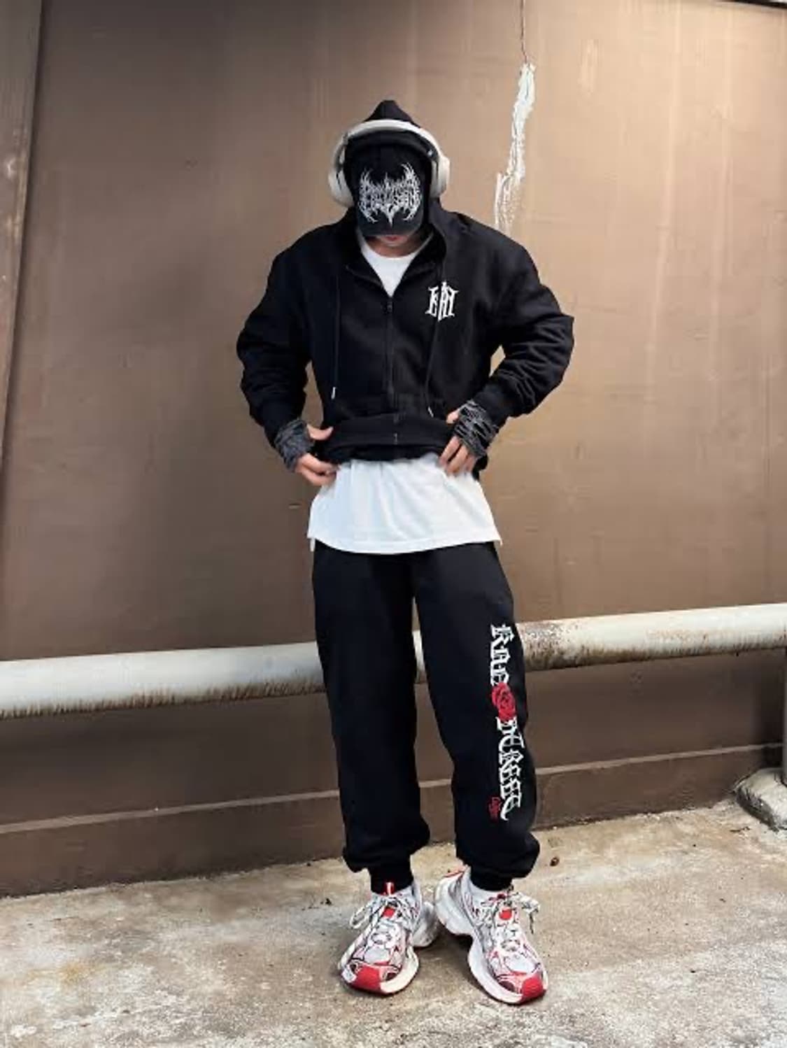 프로젝트 G/R 메탈릭 로고 캡 블랙 상품이미지1