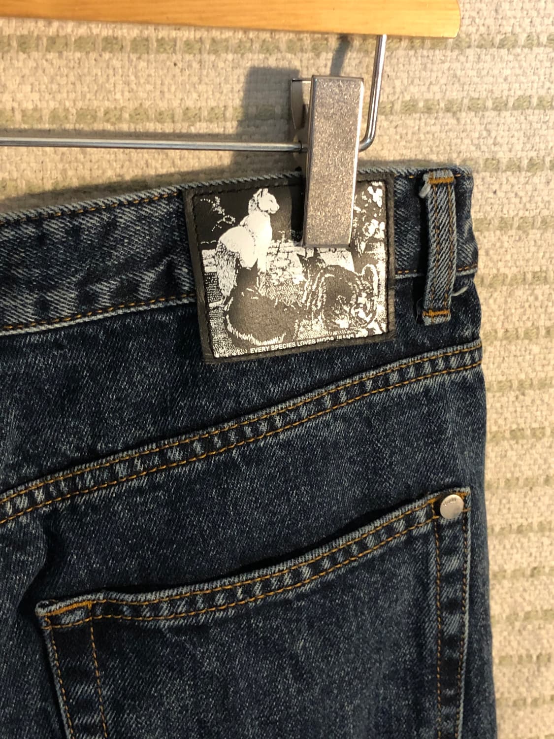 모드나인 MOD1w 블루 스타더스트 32 중청 데님 상품이미지3