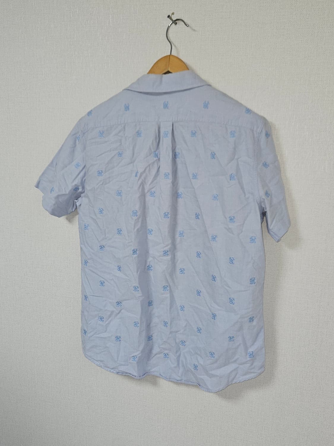 헤지스 프리미엄 린넨 반팔셔츠 골프 남성 105 상품이미지5