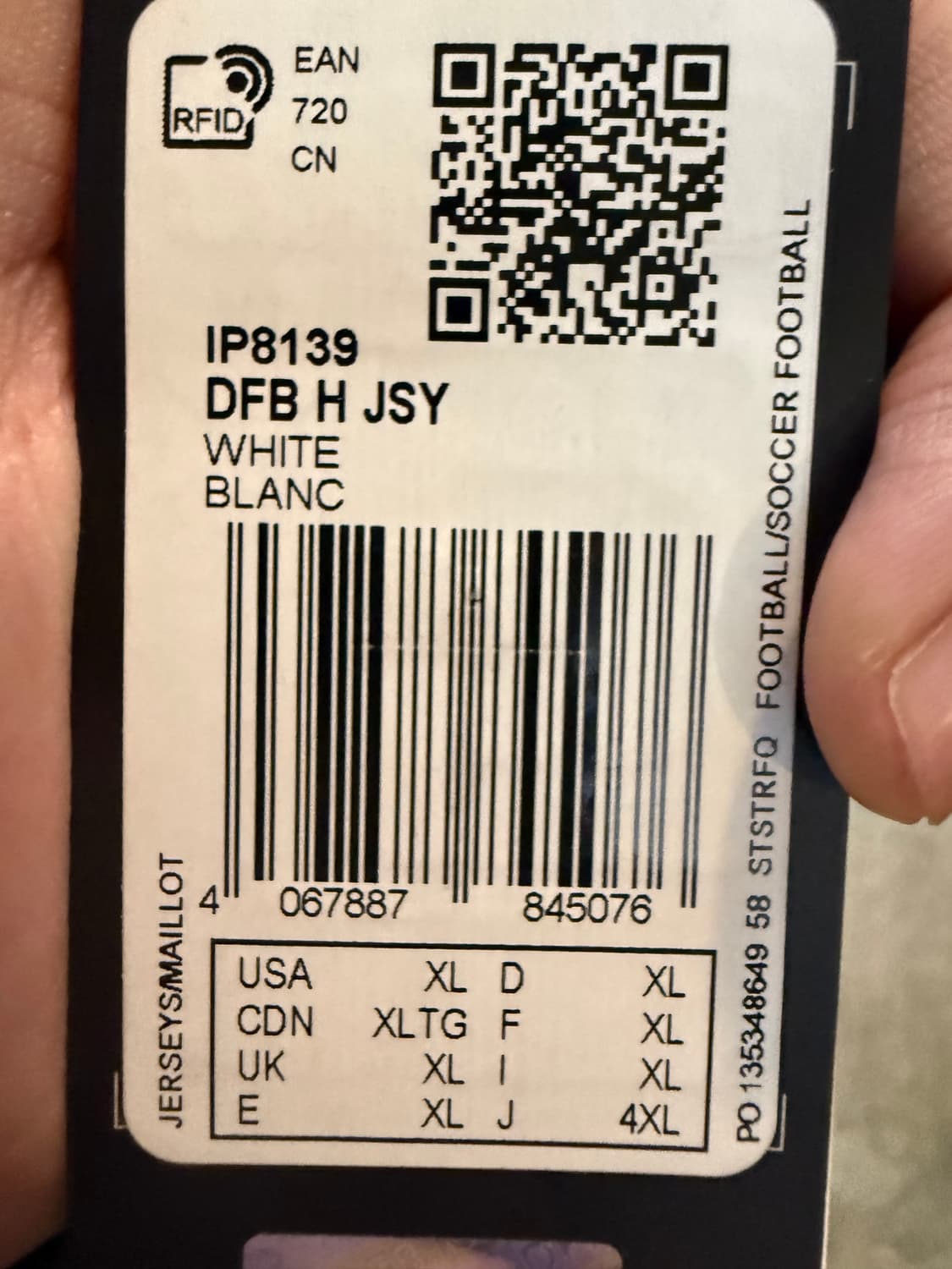 [해외XL]독일 축구 국대 홈 무시알라 유니폼 IP8139 상품이미지6