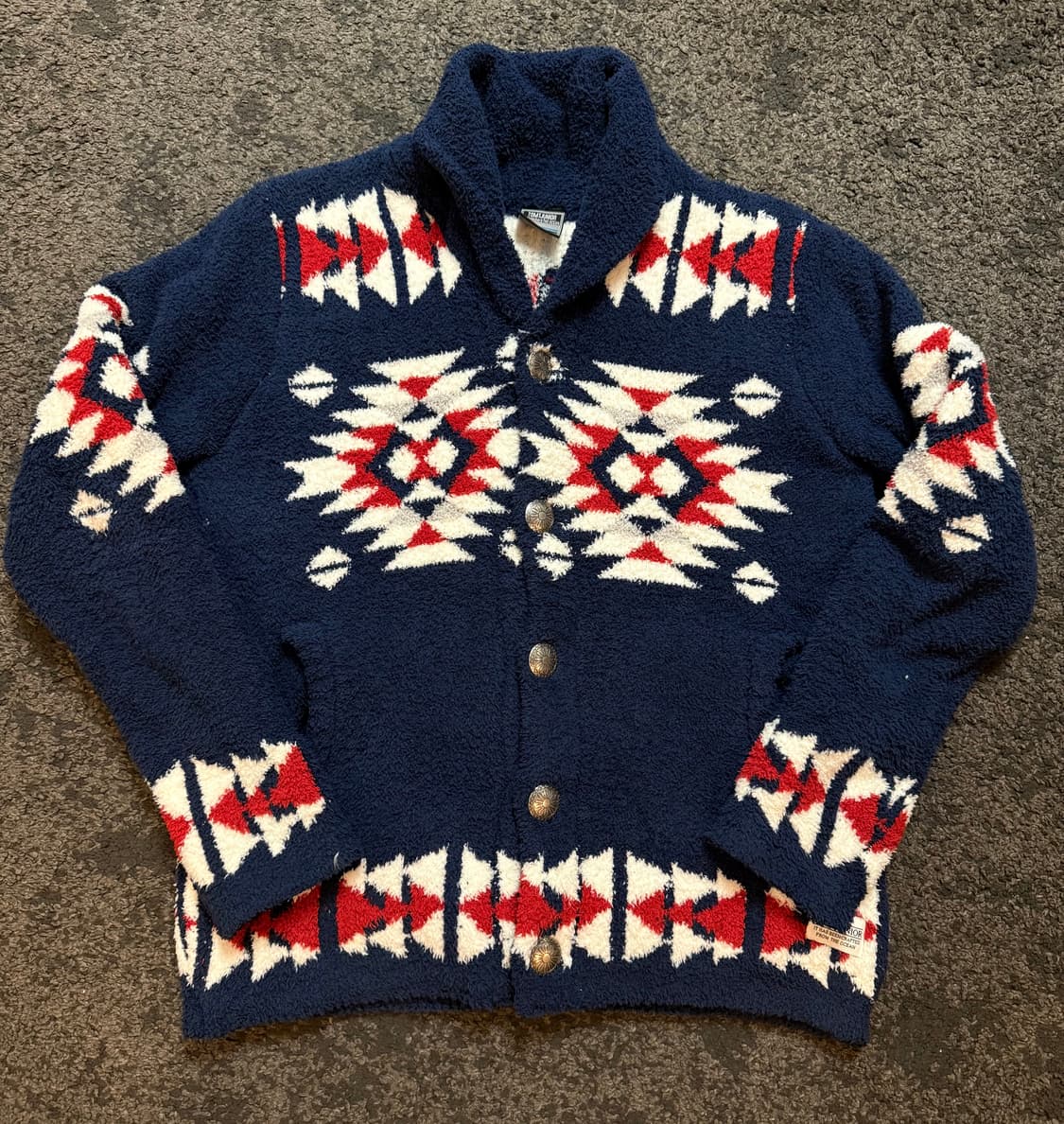 (XL) 일본브랜드 Tomtjunior 소프트 플러피 스웨터 가디건 상품이미지1