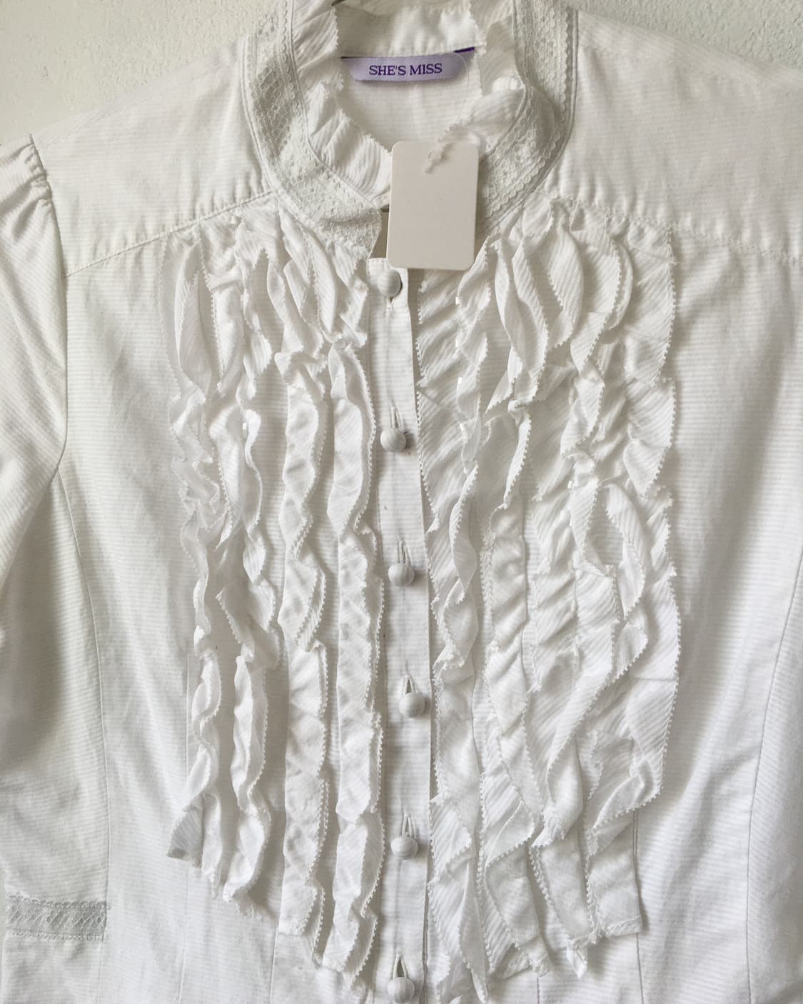 Frill point blouse 상품이미지5