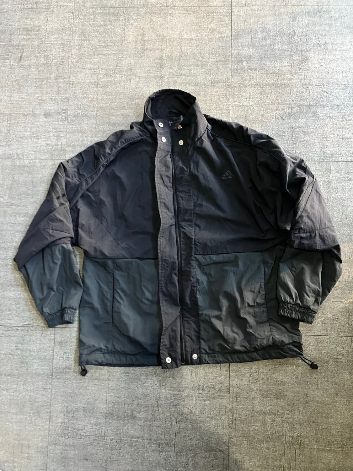 Adidas 아디다스 올드스쿨스트릿 90‘s 아방핏 삼선 블루종자켓 상품이미지1