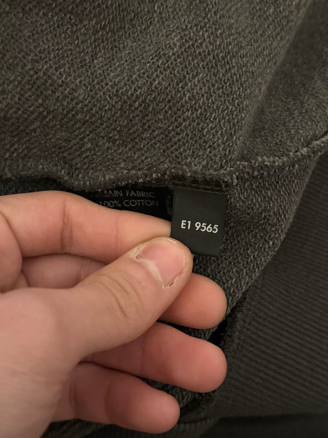 피마원 초판 목로고 차콜 후드 상품이미지10