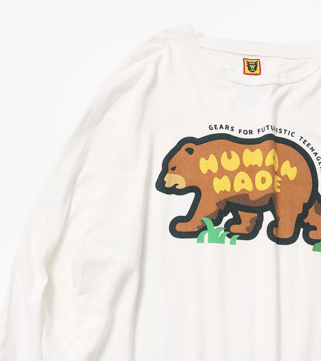 HUMAN MADE - BEAR GRAPHIC LONG SLEEVE 상품이미지4
