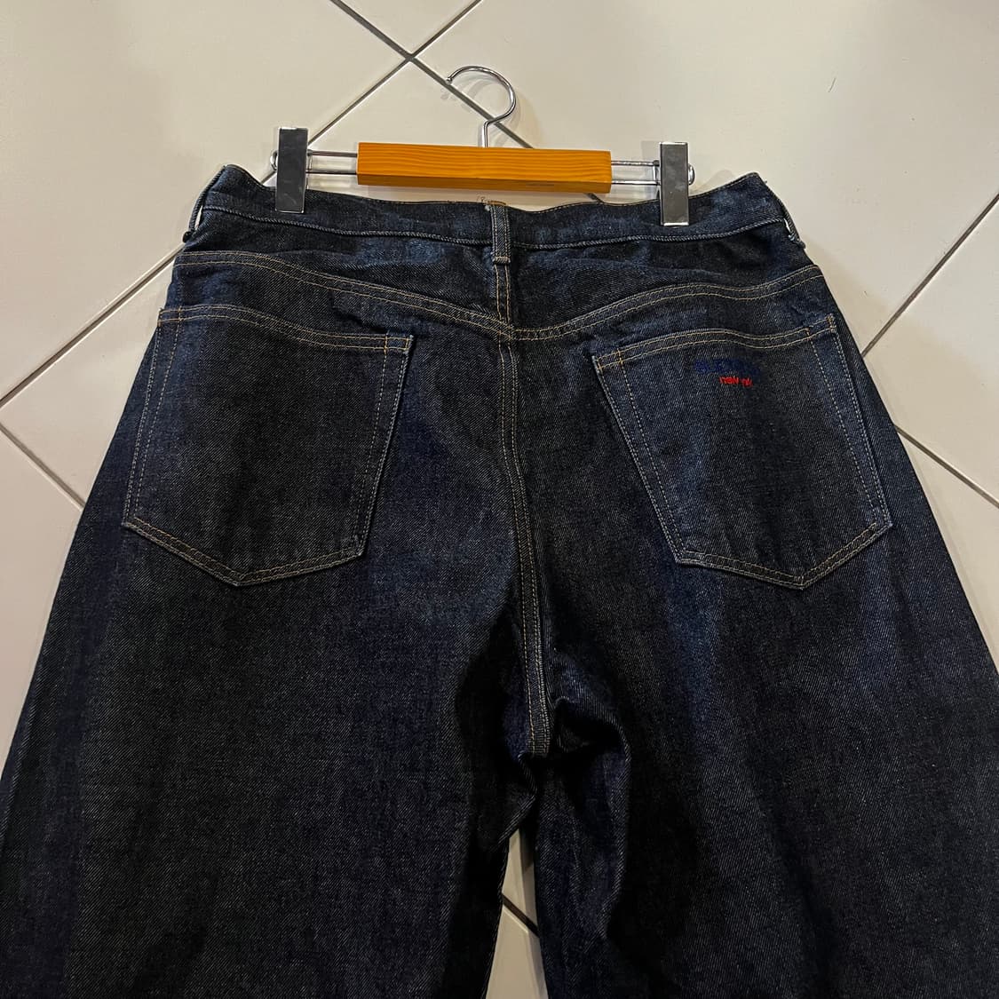 슈프림 배기진 셀비지 리지드 인디고 23FW 상품이미지1