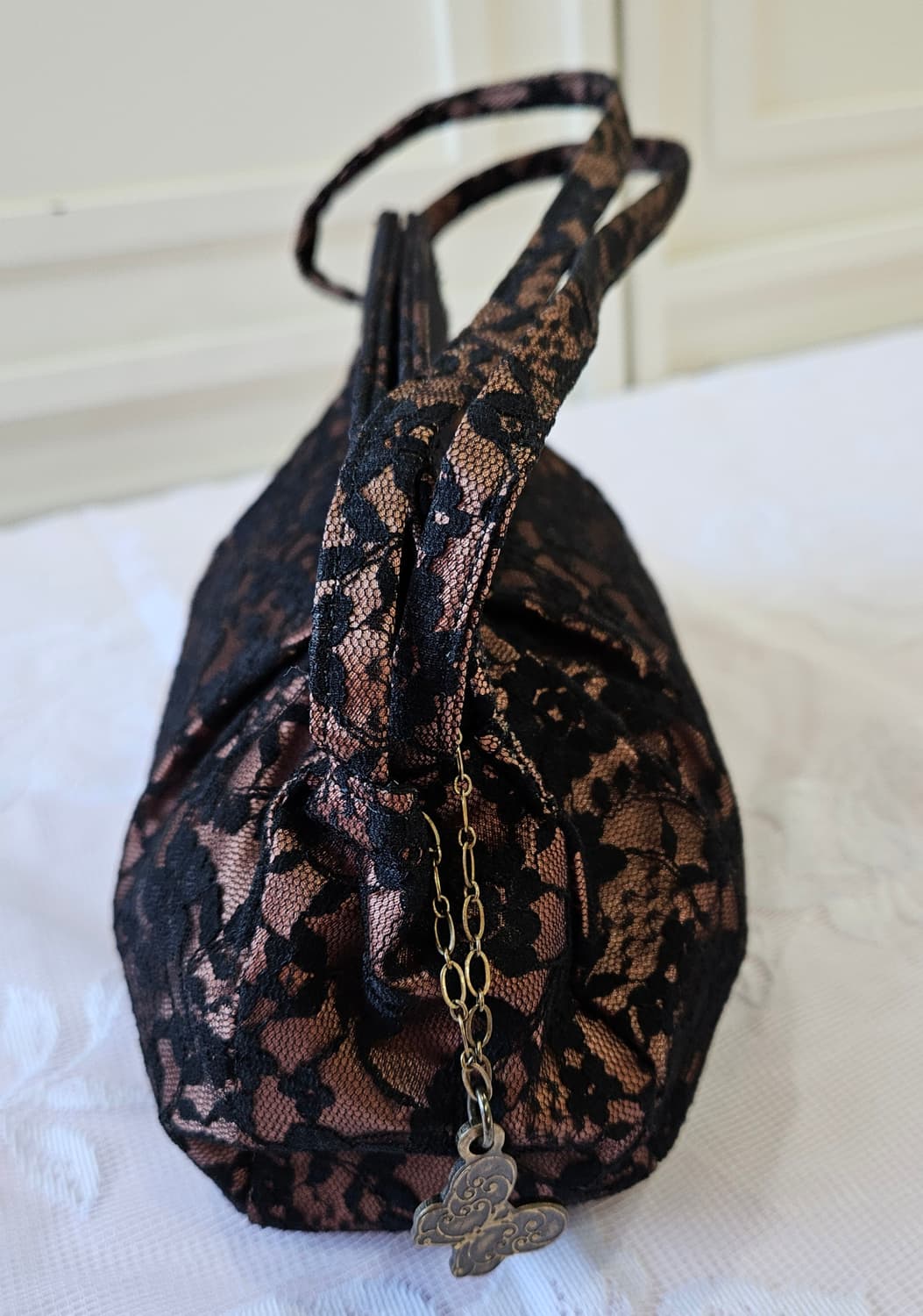 안나수이(ANNA SUI) 플로럴 자수 시스루 미니백 상품이미지3