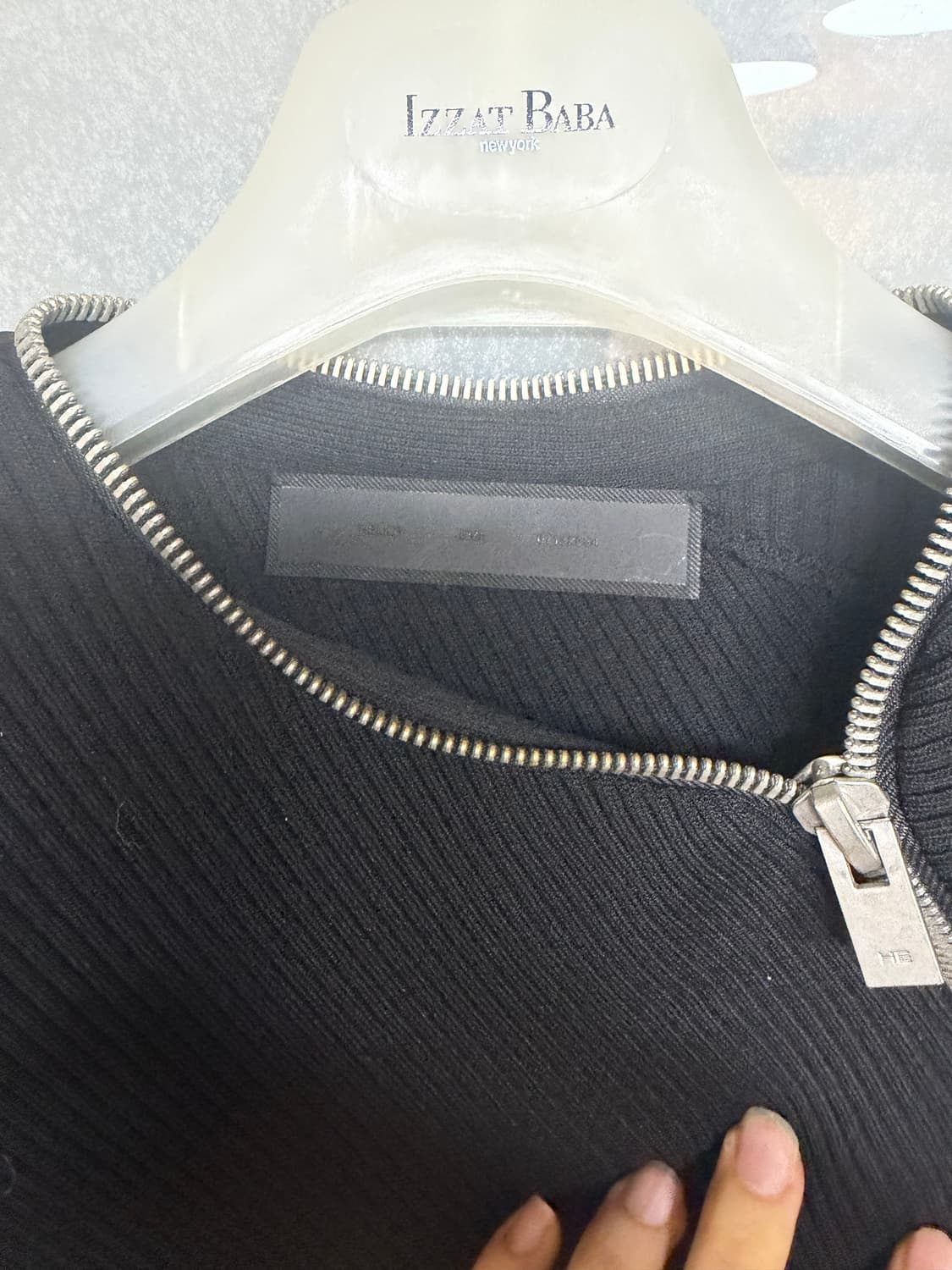 엘리엇에밀 니트 짚 상품이미지5