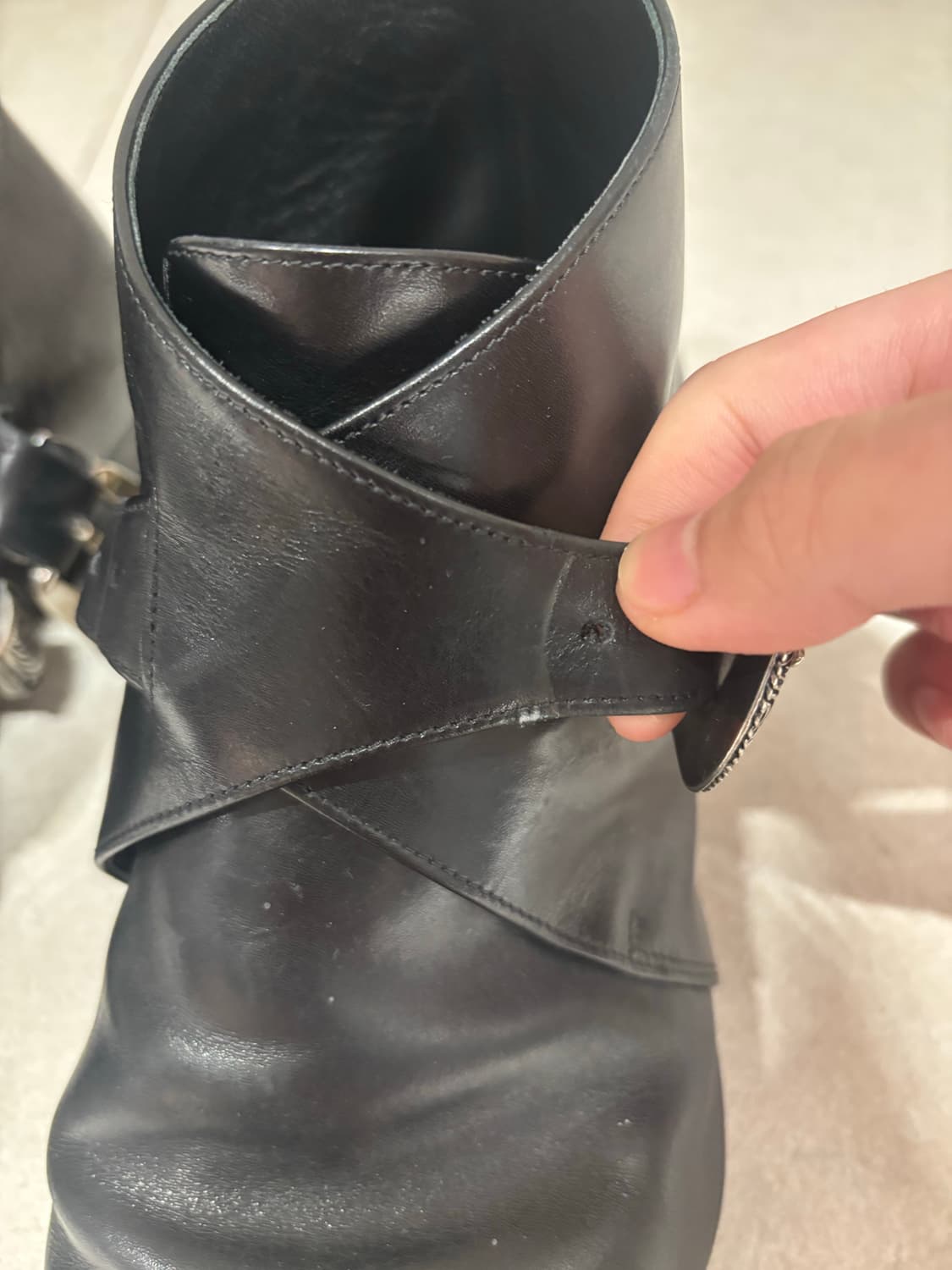 생로랑 ss14 덕키스 부츠 상품이미지3