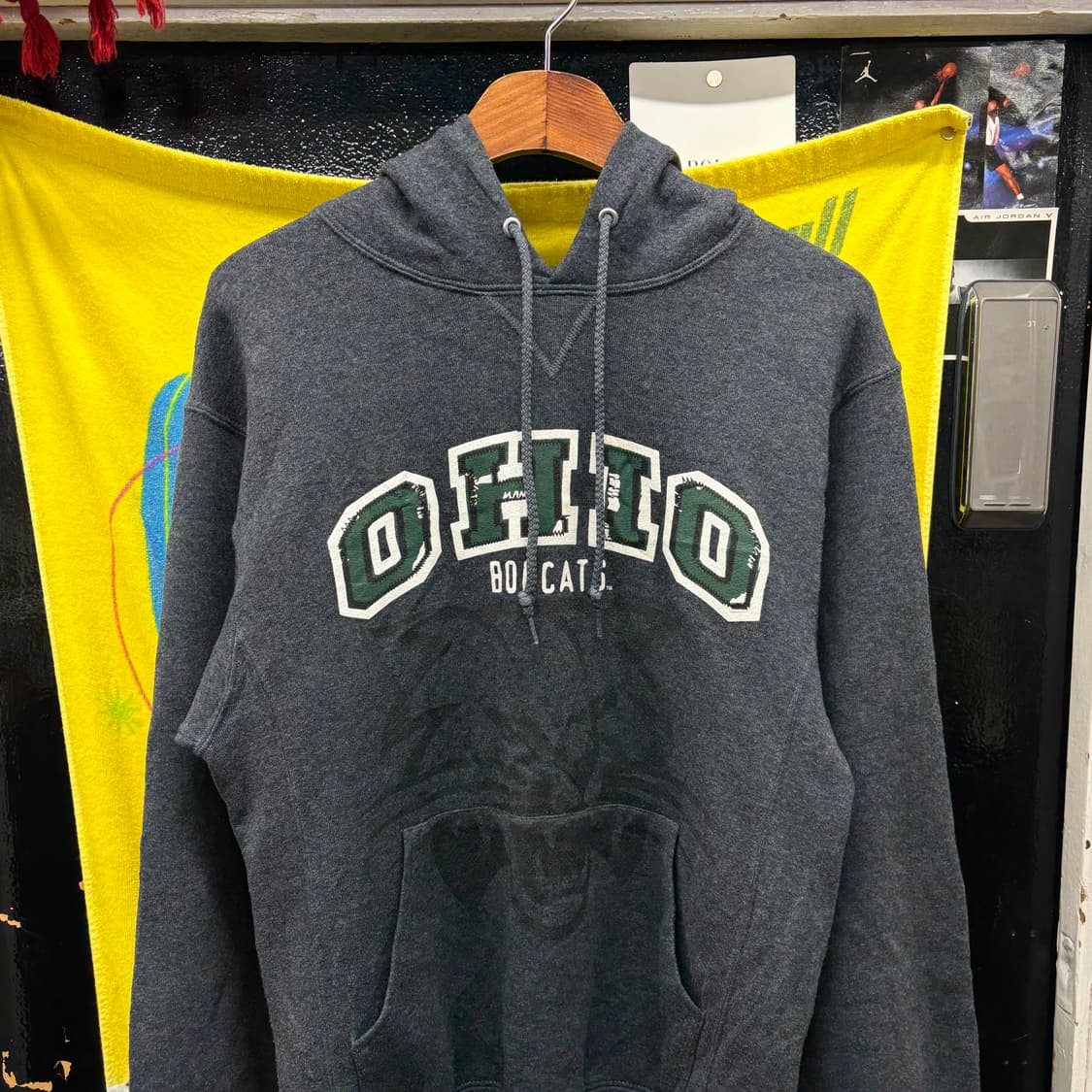 (S) 러셀 빈티지 프린팅 후드티 상품이미지2