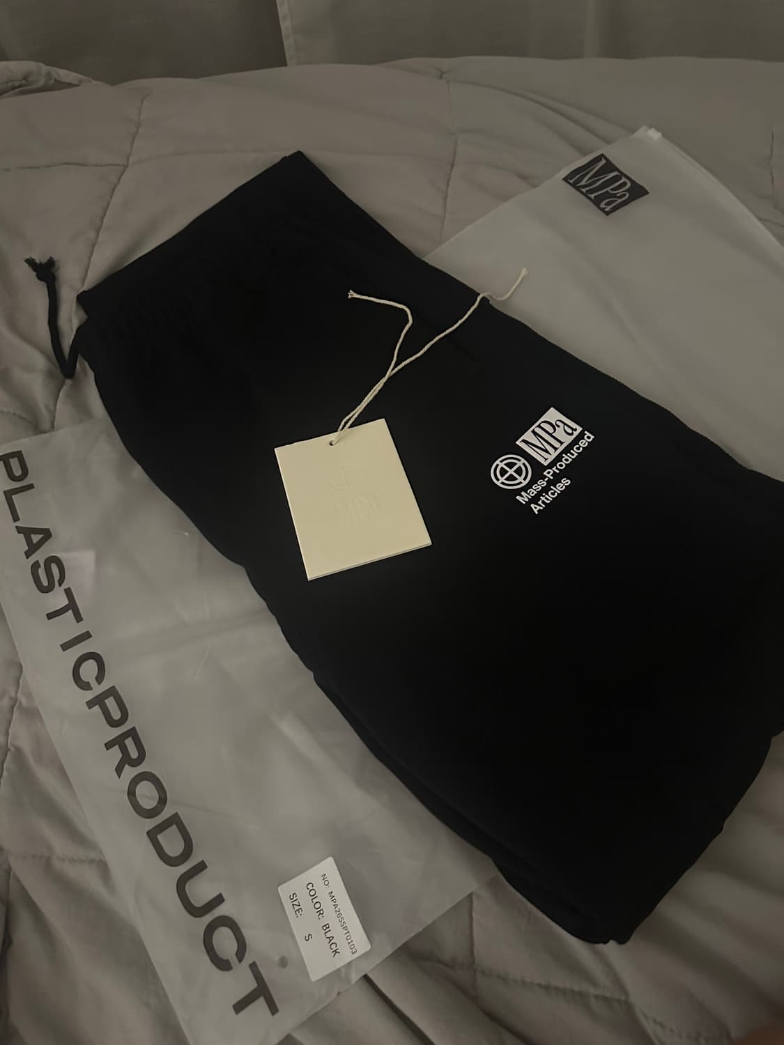 Plasticproduct contrast 스웻팬츠 팝니다 상품이미지5