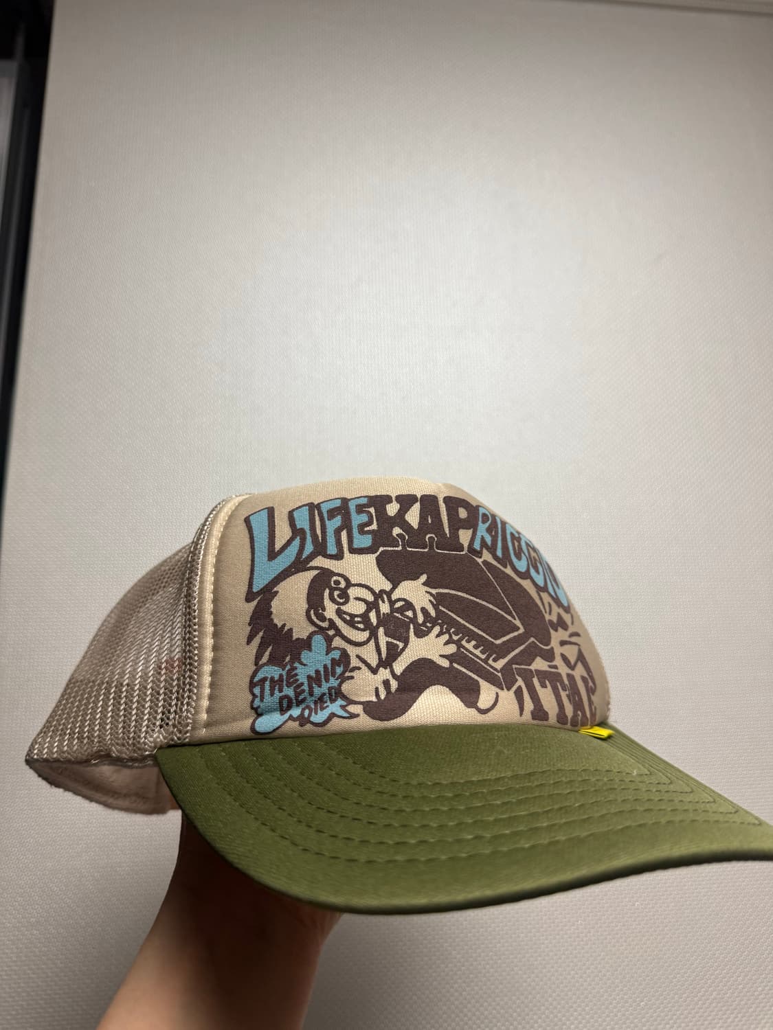 캐피탈 라이프 카프리치오 트러커 캡 모자 새상품 상품이미지2