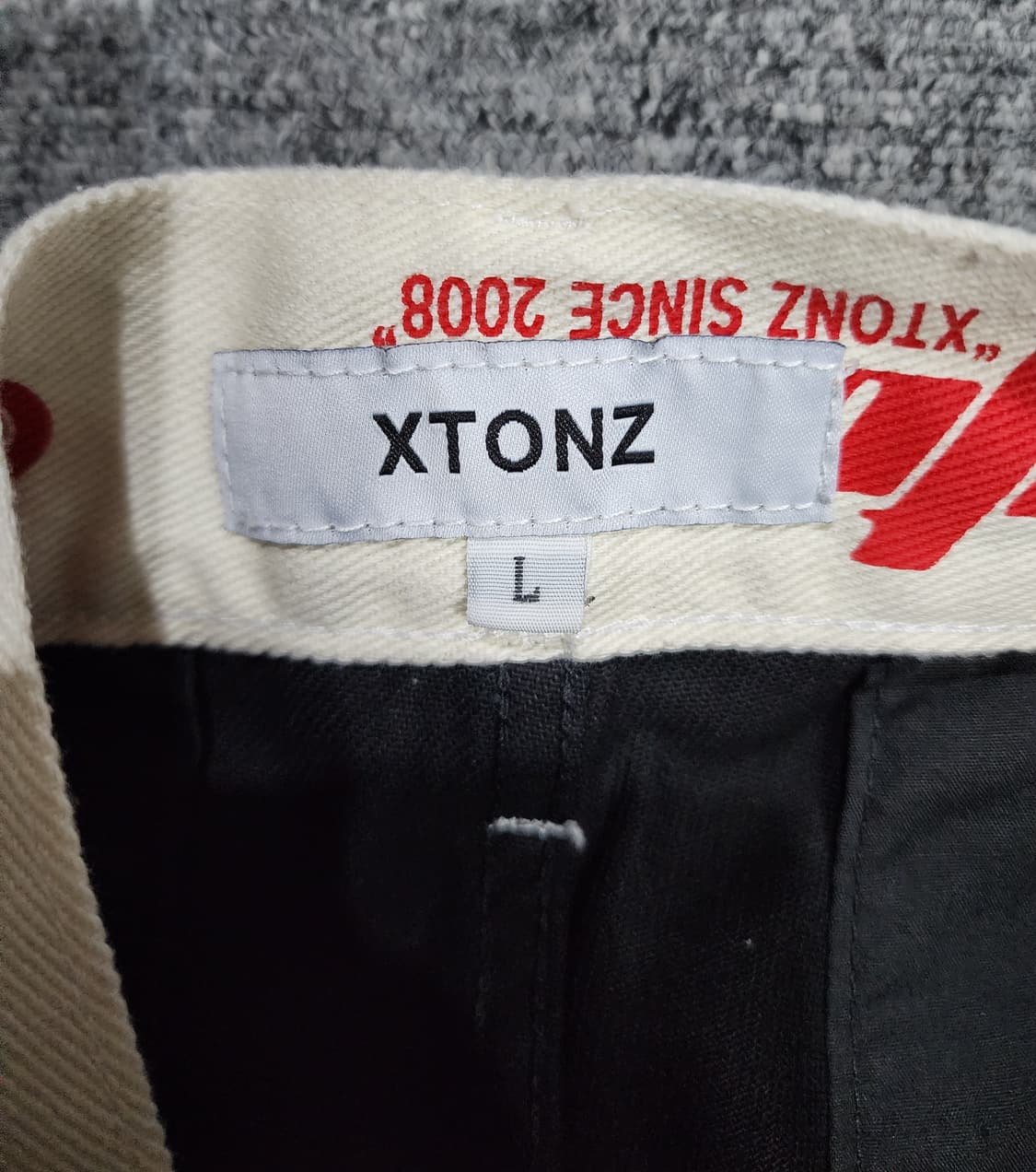 엑스톤즈 펠비스 벨트 나염 코튼 팬츠 바지 L 상품이미지9