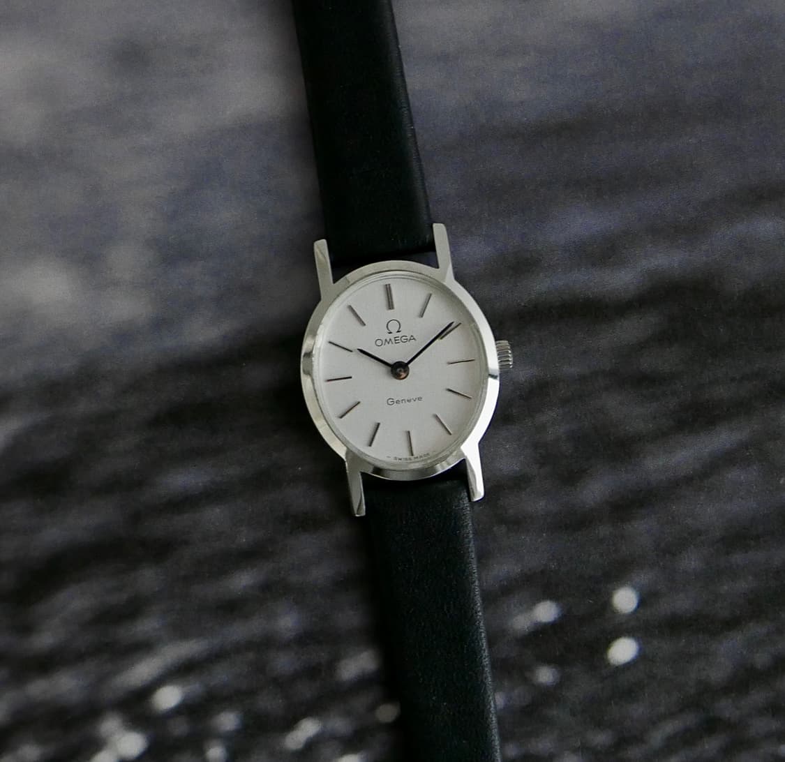 오메가 빈티지 제네브 수동 여성용 시계 상품이미지3